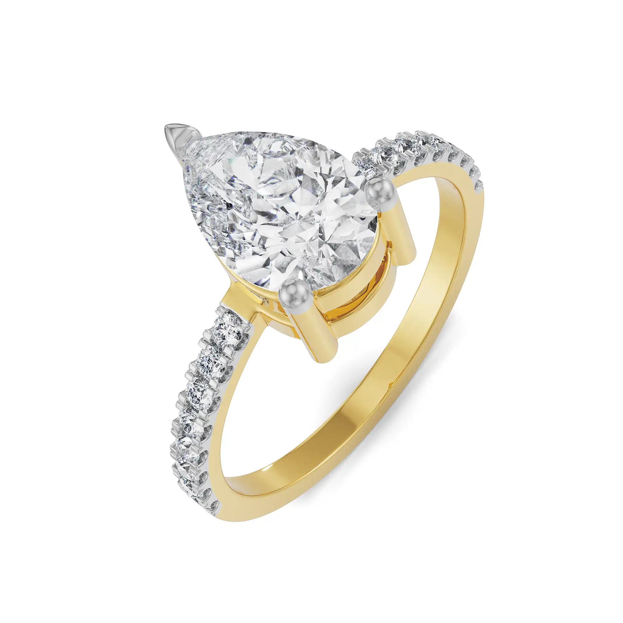 Love's Embrace Ring Top View