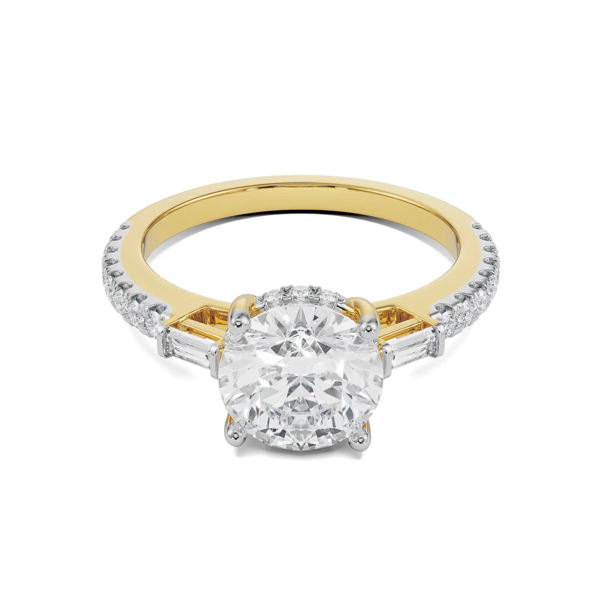 Sofia Diamond Ring Front View