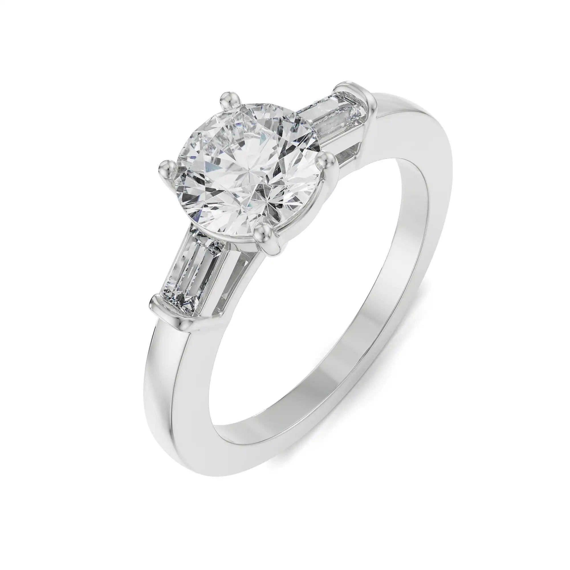 Julia Engagement Ring Top View