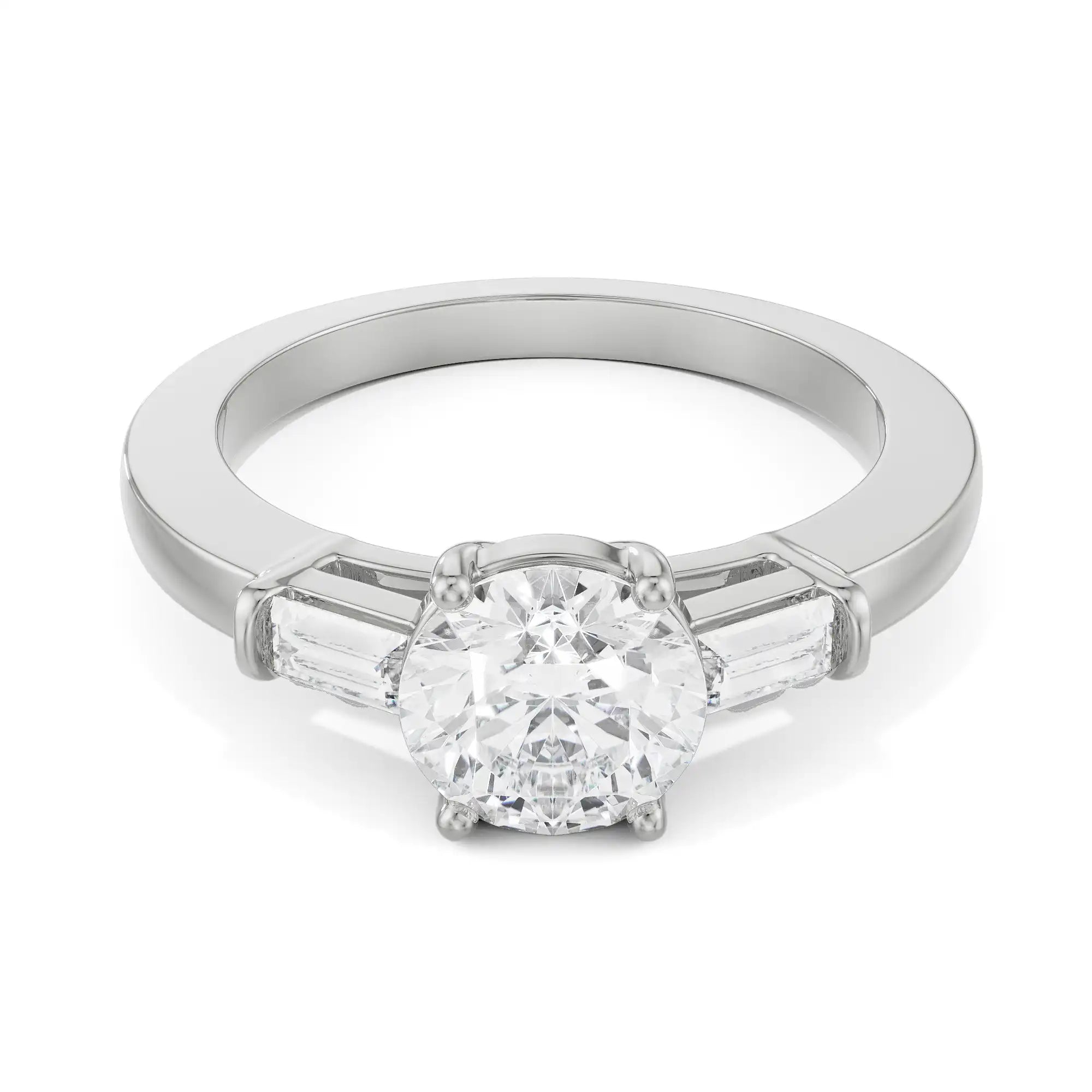 Julia Engagement Ring Front View in 9KT