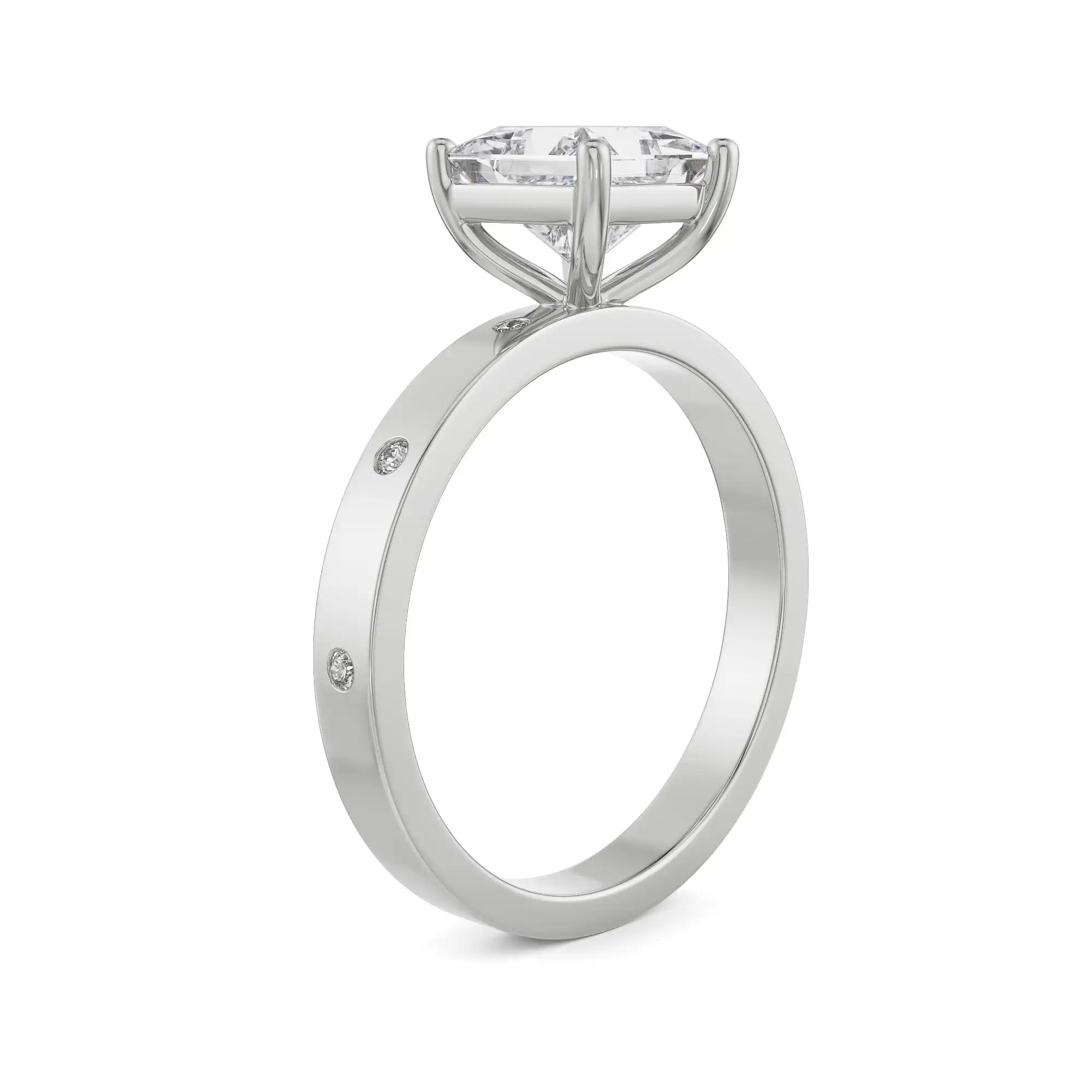 Alexis Diamond Ring Side View