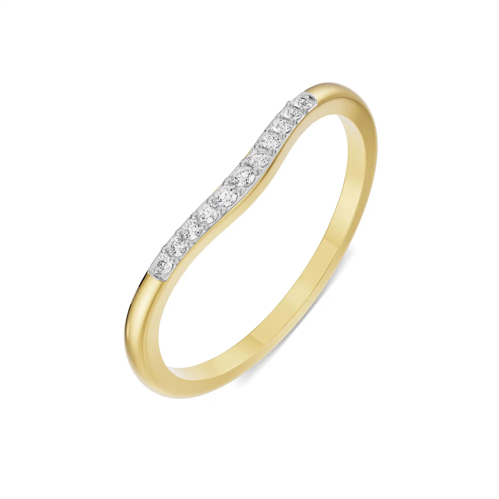 Wavy Katy Diamond Band_in-stock