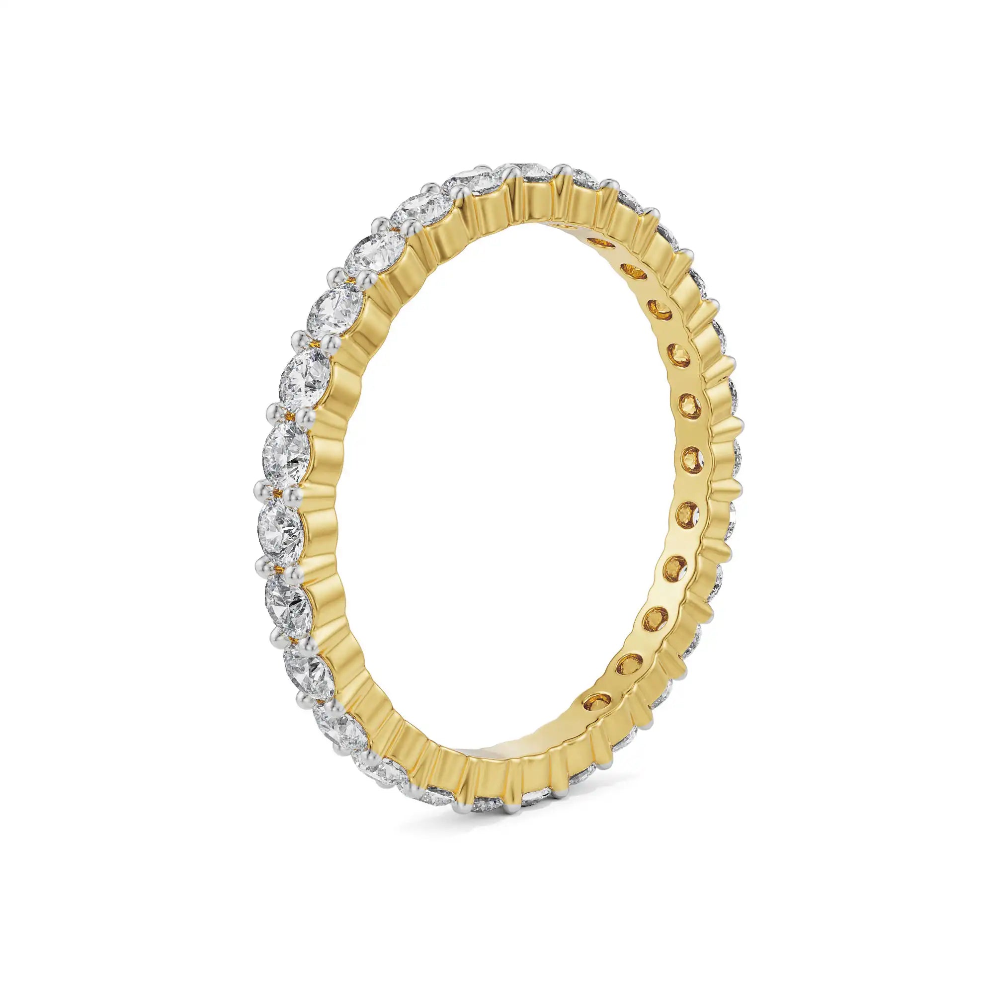 Reza Diamond Band Side View