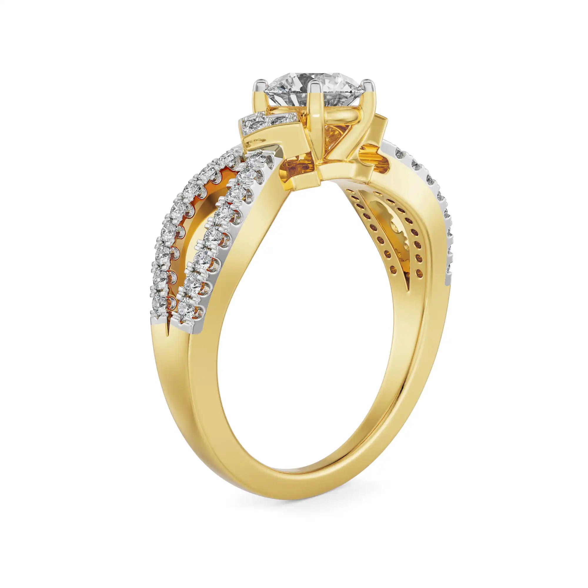 Khloe Diamond Ring Right View