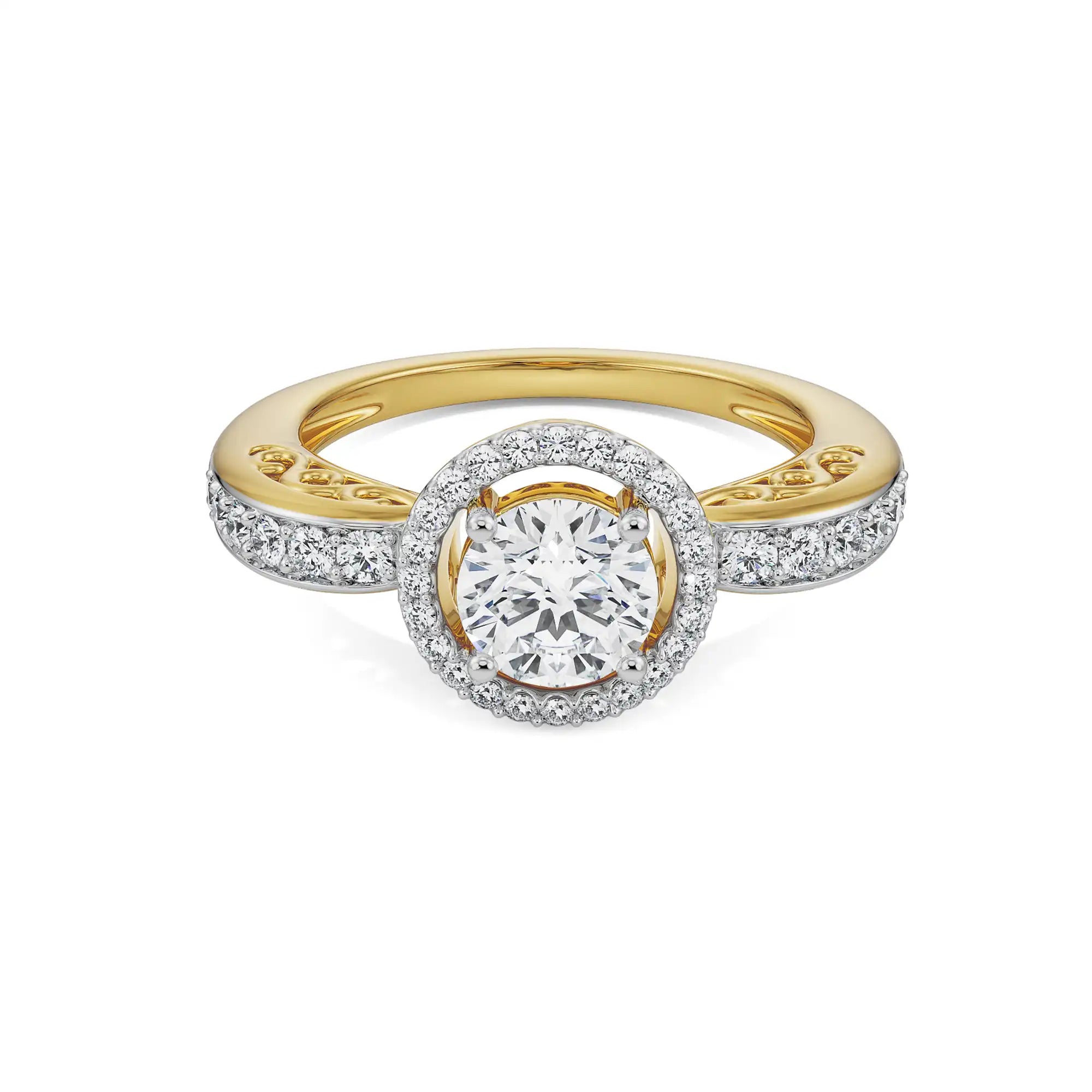 Chestie Royal Diamond Ring Front View