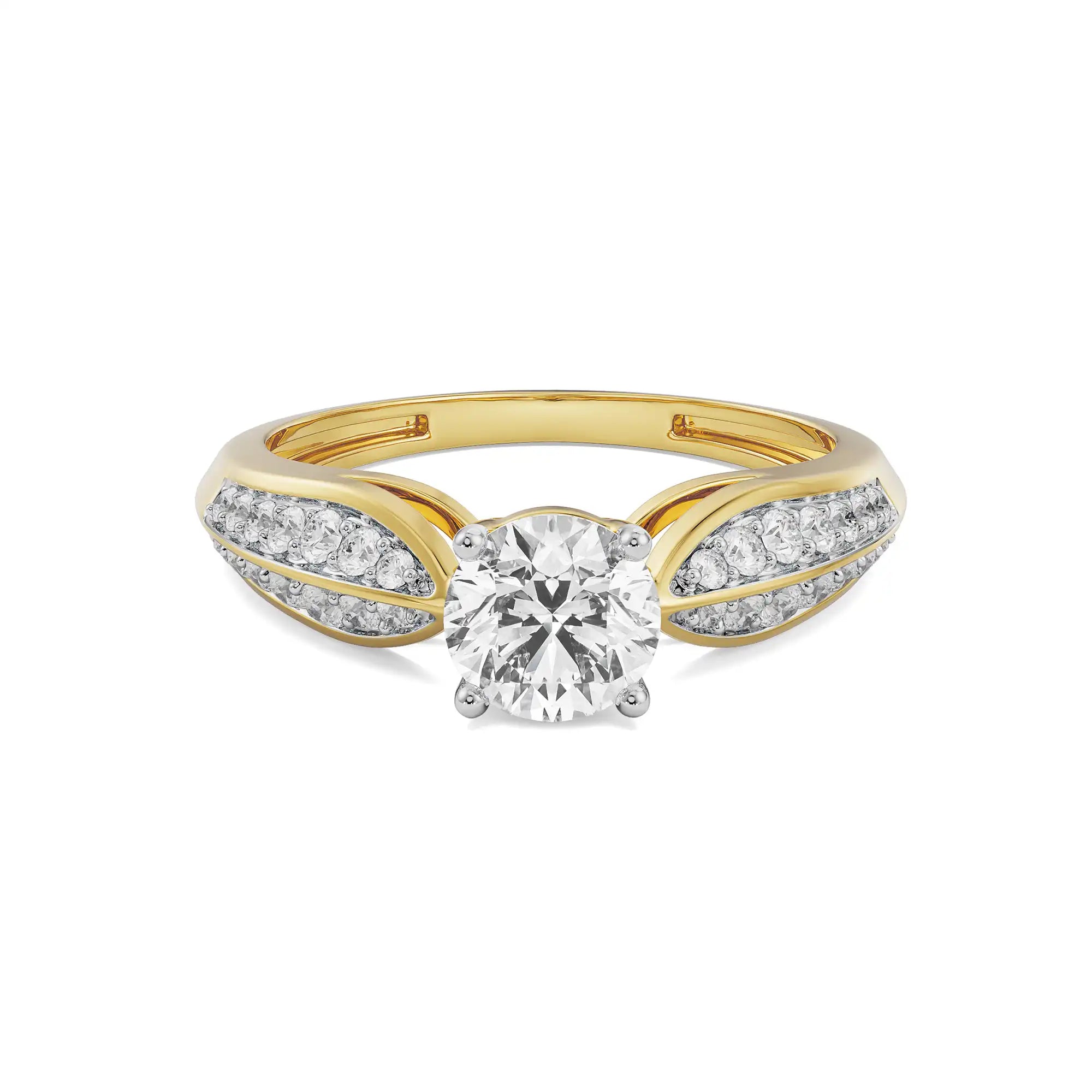 Buy Jasmine Lab Diamond Engagement Ring Online At Emori