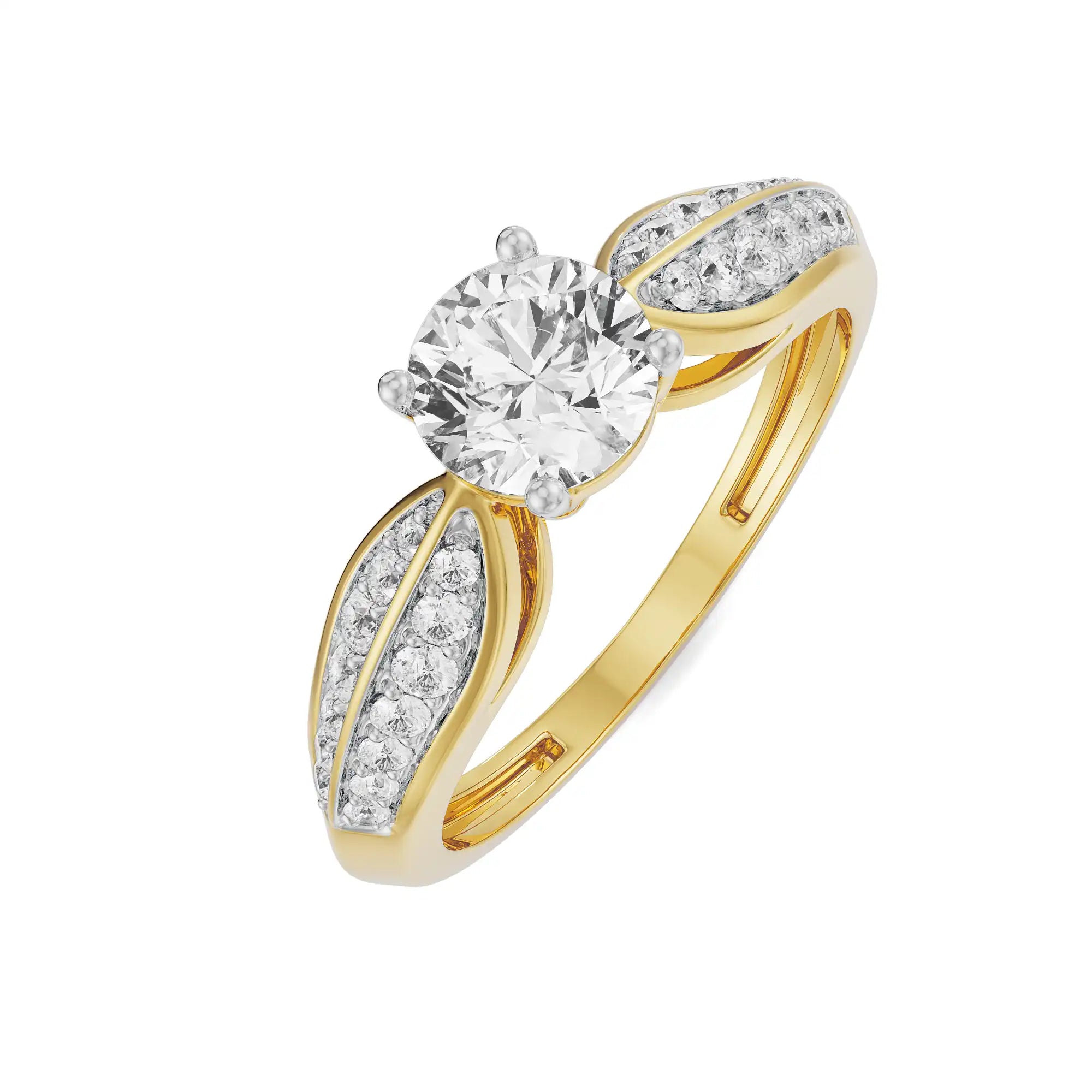 Jasmine Engagement Ring Top View