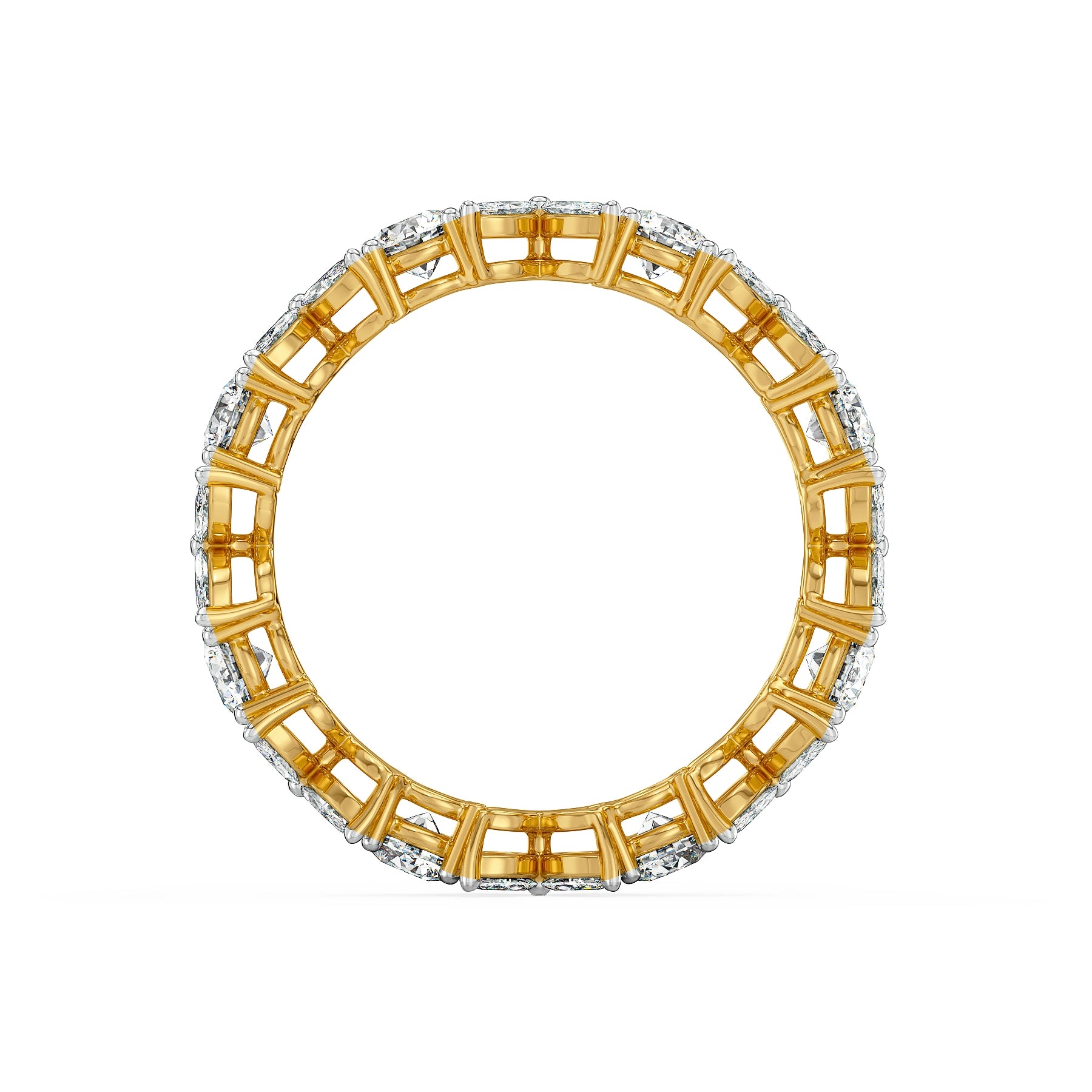 Aurora Luxe Lab Grown Diamond Ring - back view