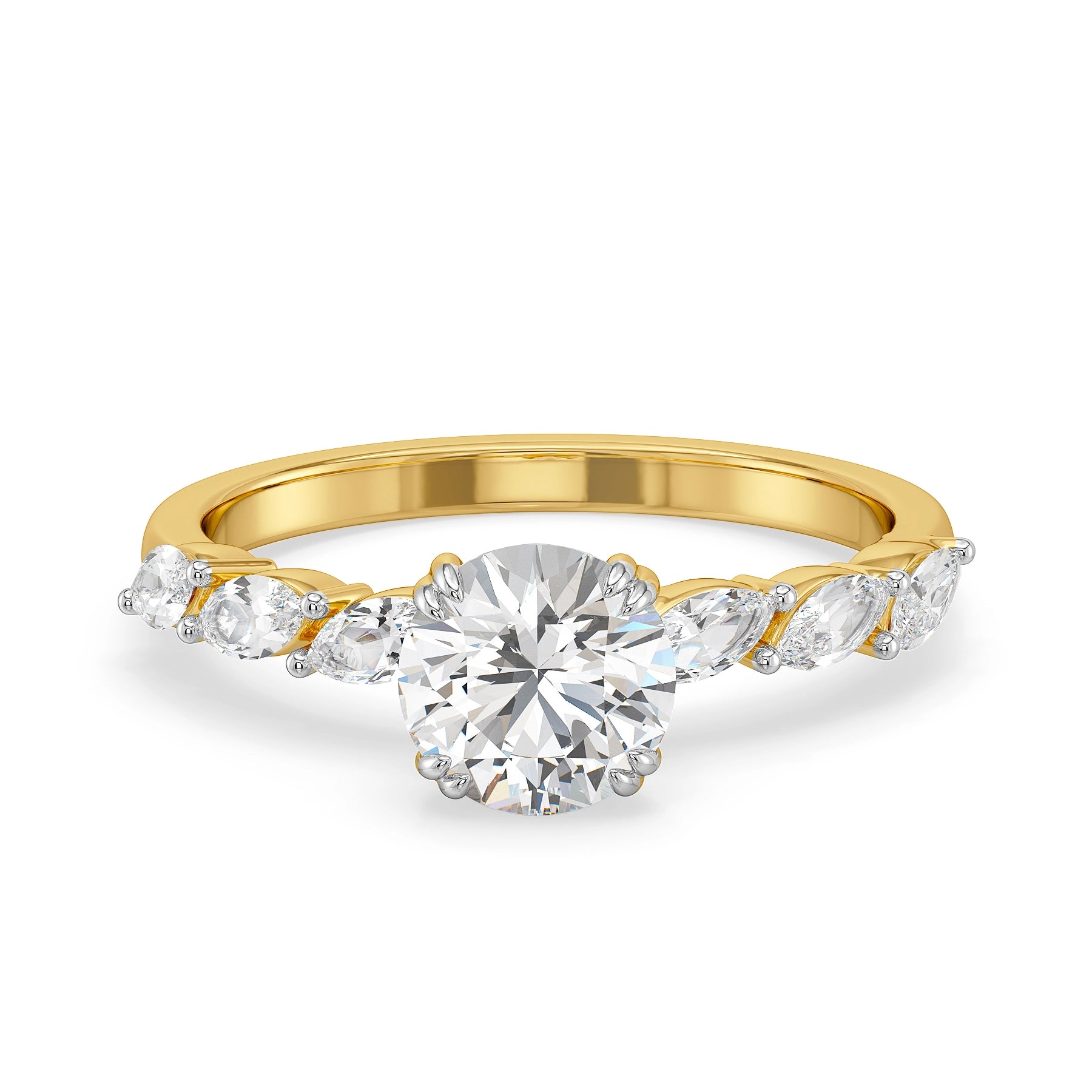 Margo Lab Grown Diamond Engagement Ring - front view