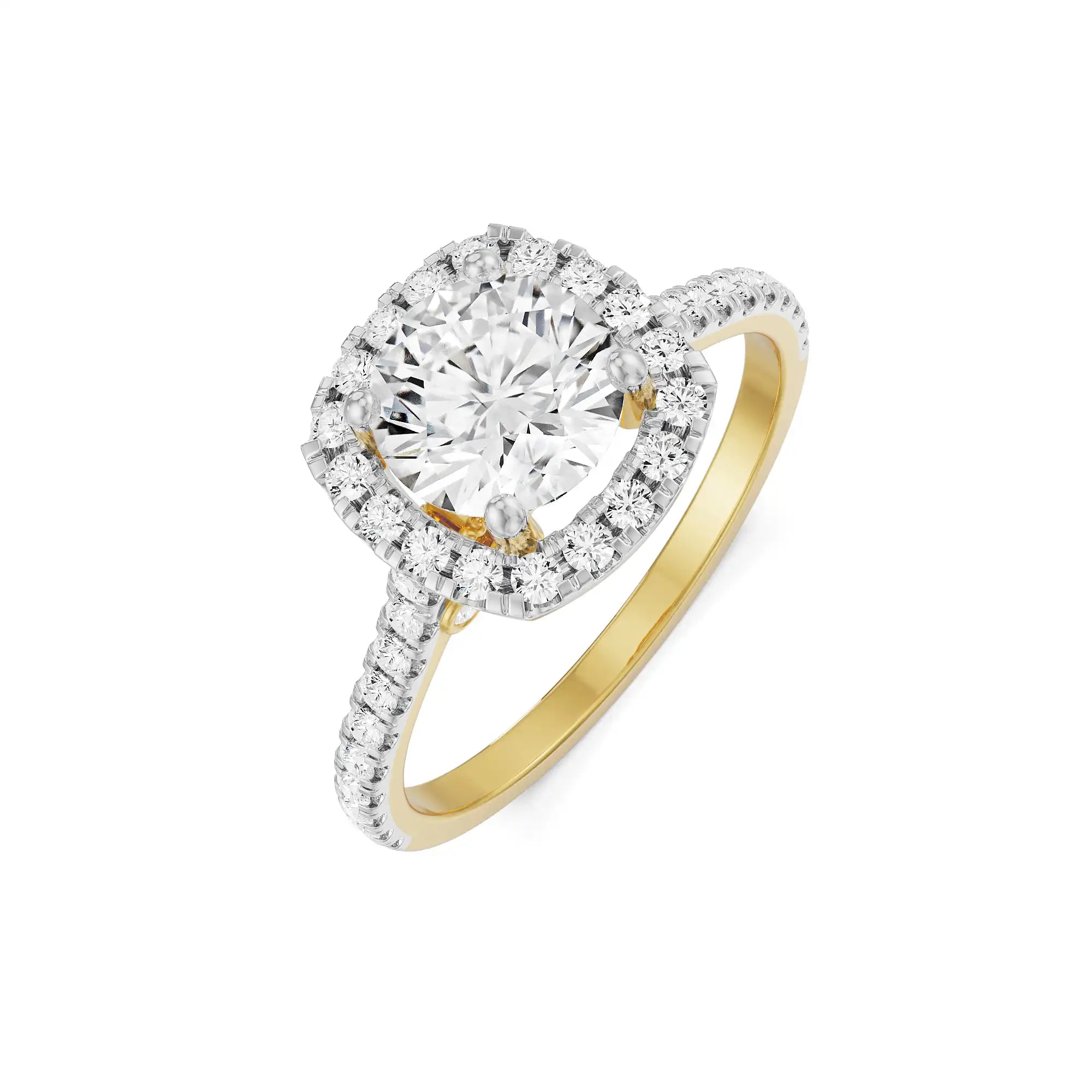 Sherlyn 1 Carat Engagement Ring right view