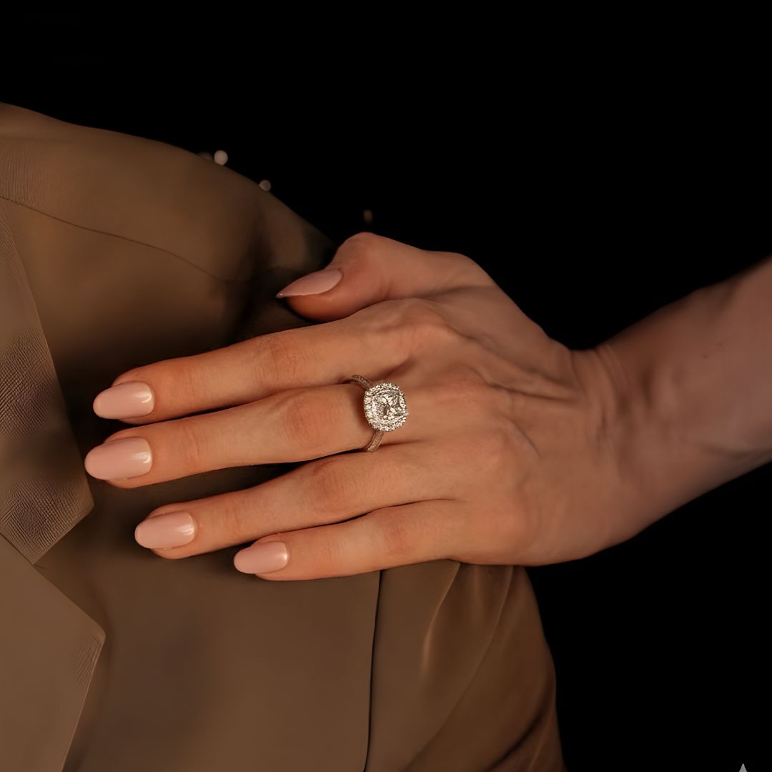 Sherlyn 1 Carat Lab Diamond Engagement Ring