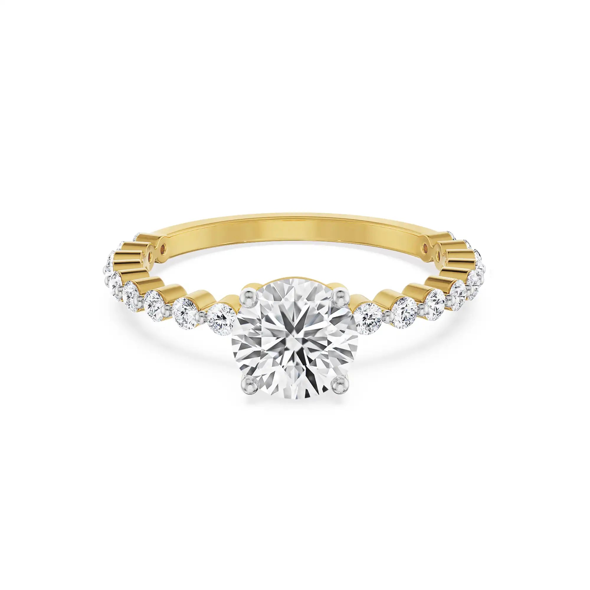 Ark Lab Grown Diamond Engagement Ring- front view