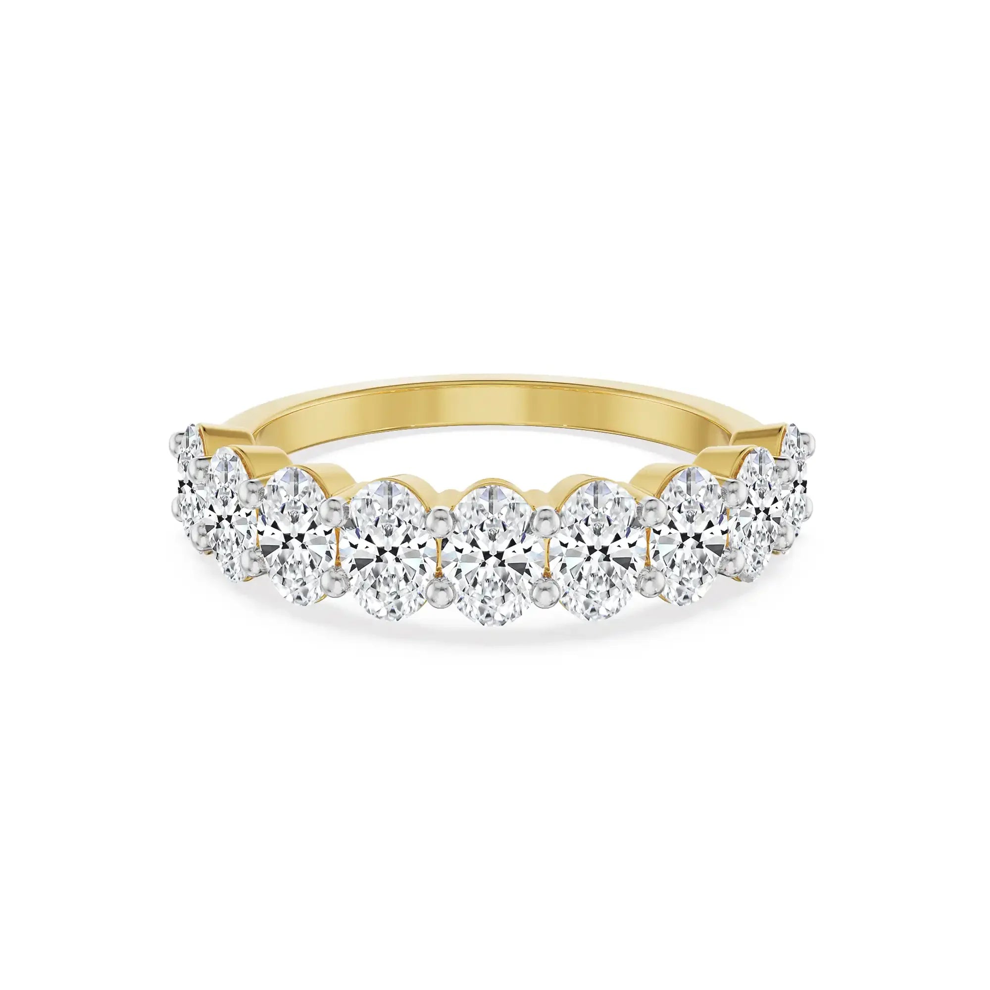 Bex Oval Lab Grown Diamond Eternity Band_in-stock