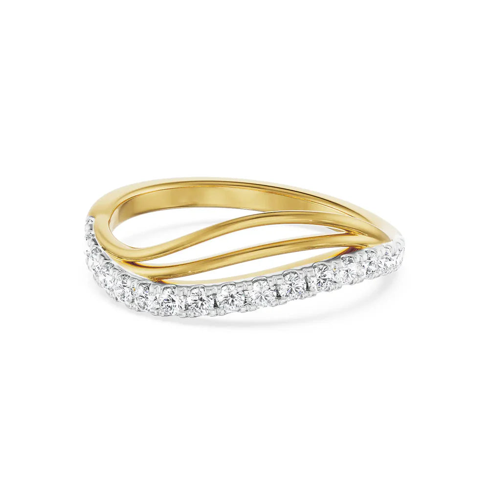 Wavy Kristal Diamond Band_in_stock