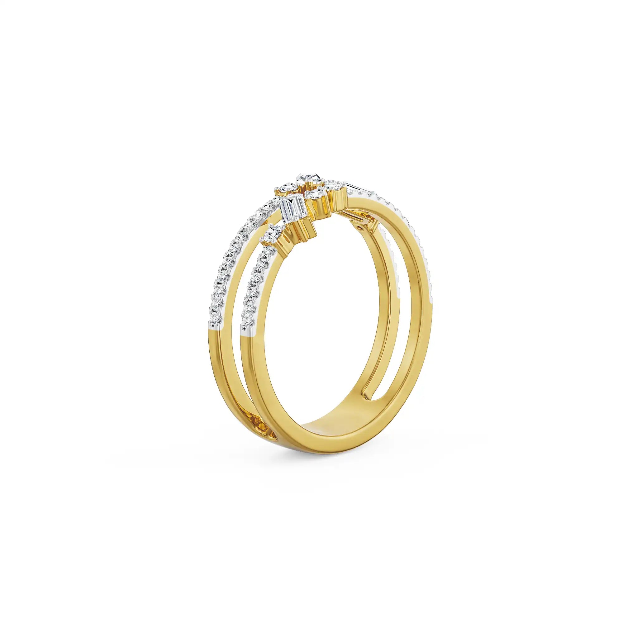 Cresseta Diamond Band back view