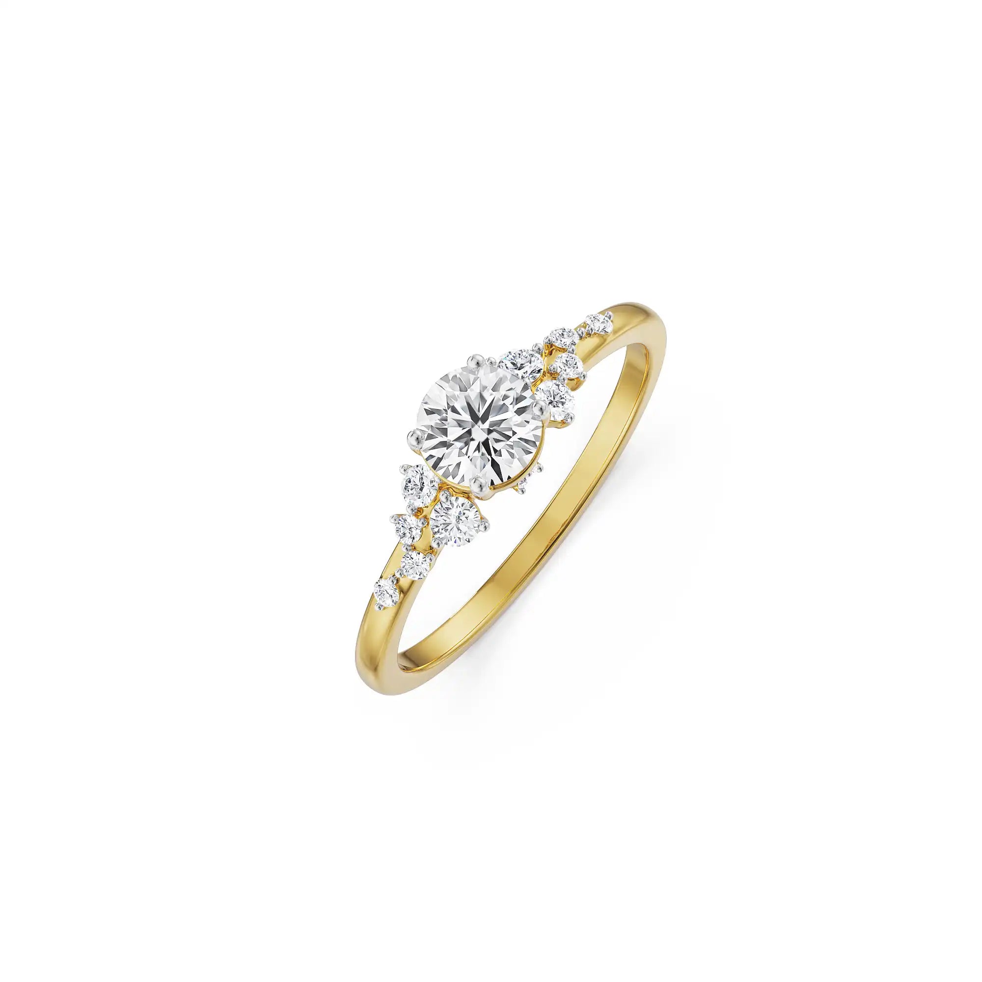 Blakely Engagement Ring top view