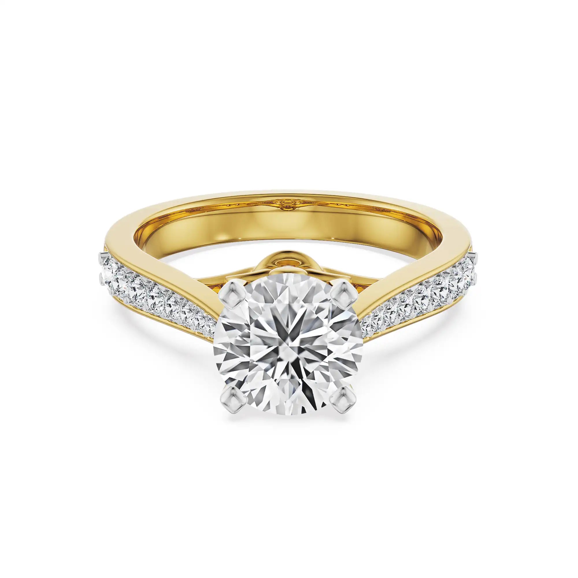 Amara Lab Grown Diamond Ring - front view