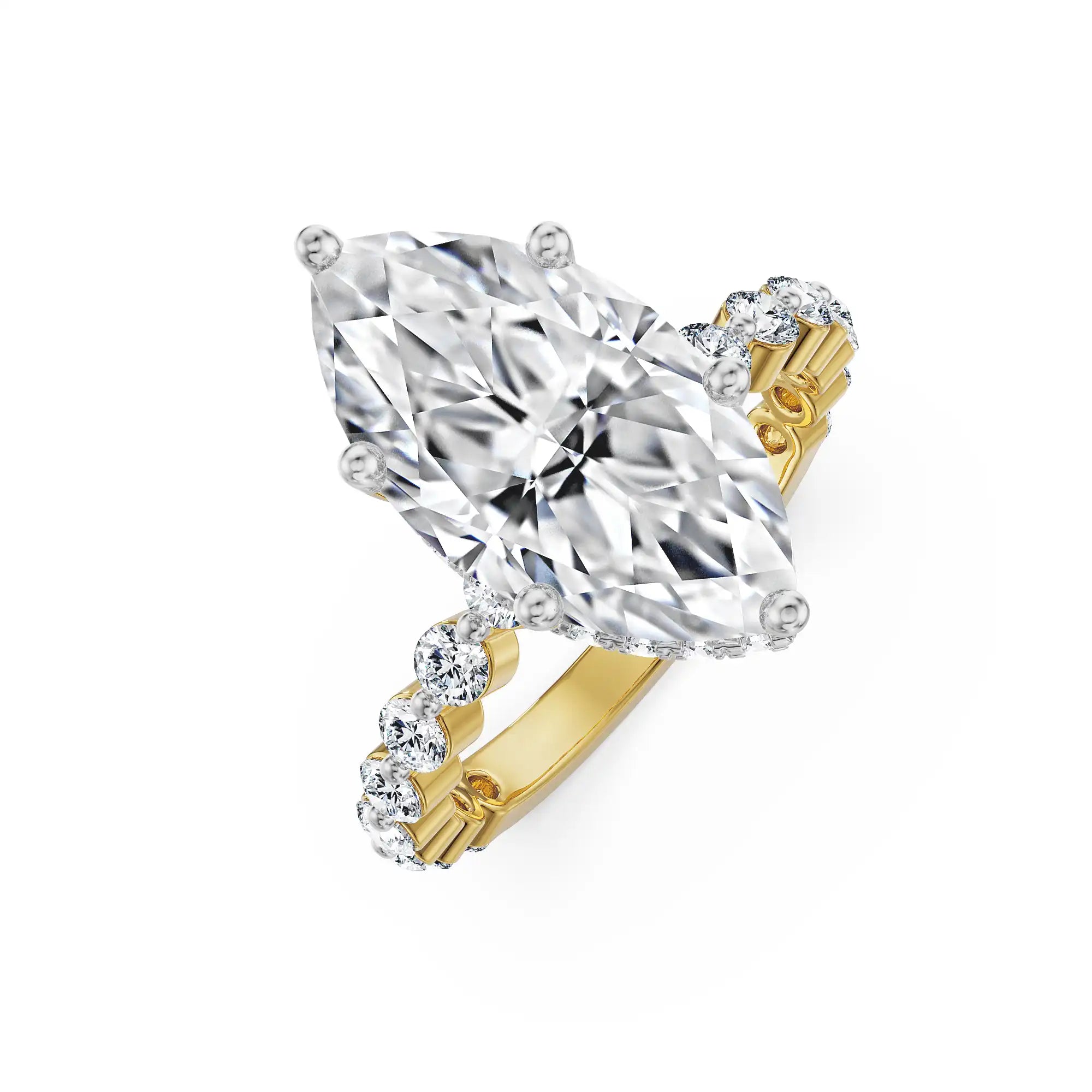 Marquessa Lab Grown Diamond Ring - left view