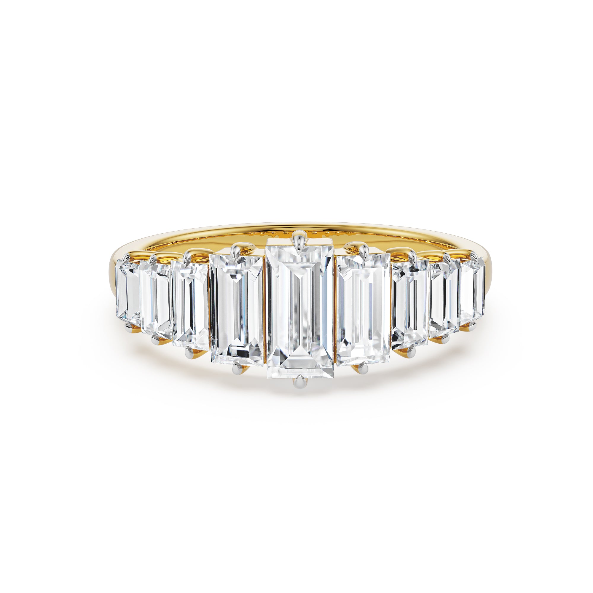 Symphony Lab Grown Diamond Ring - front view