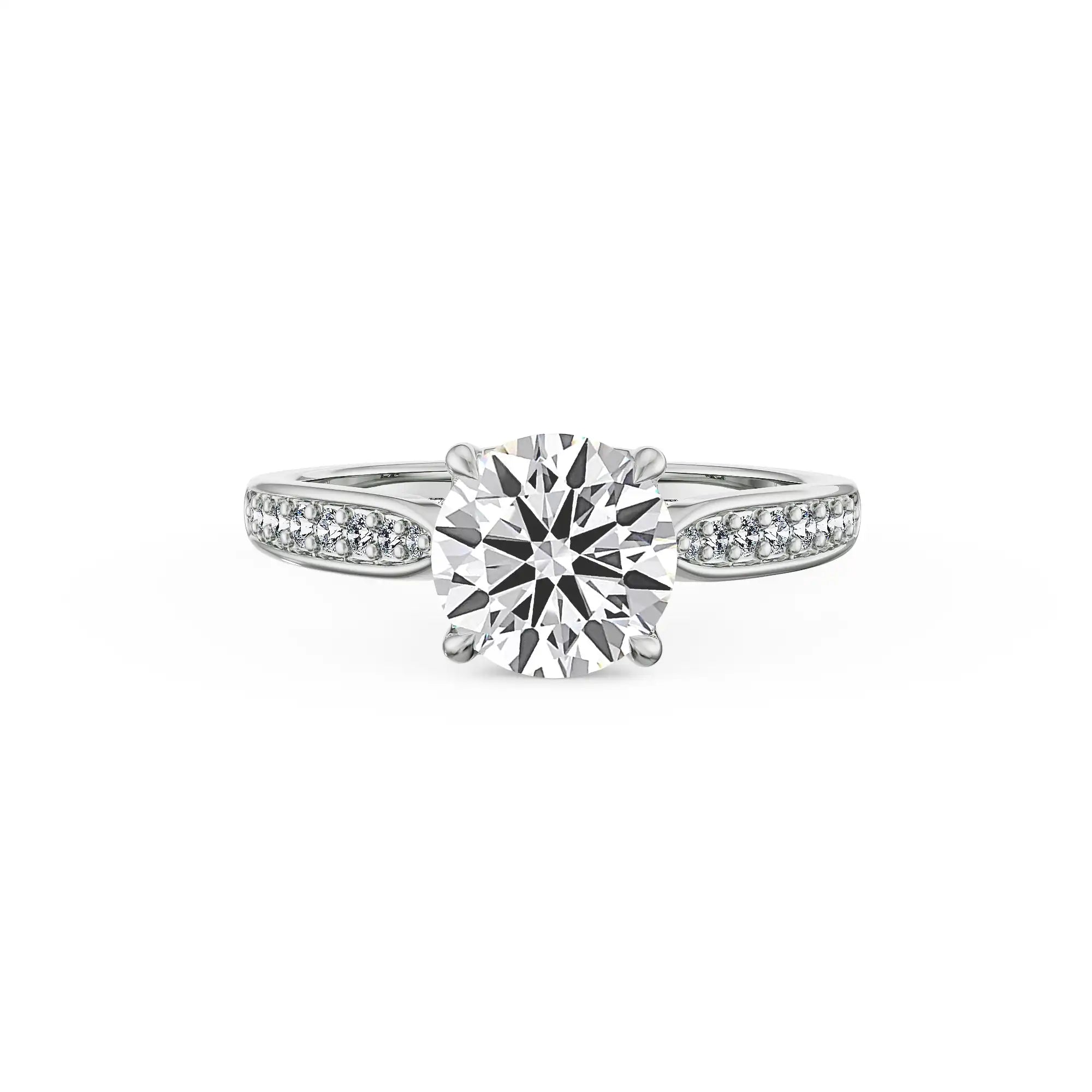 Lumina Hearts & Arrows Lab Grown Diamond Ring