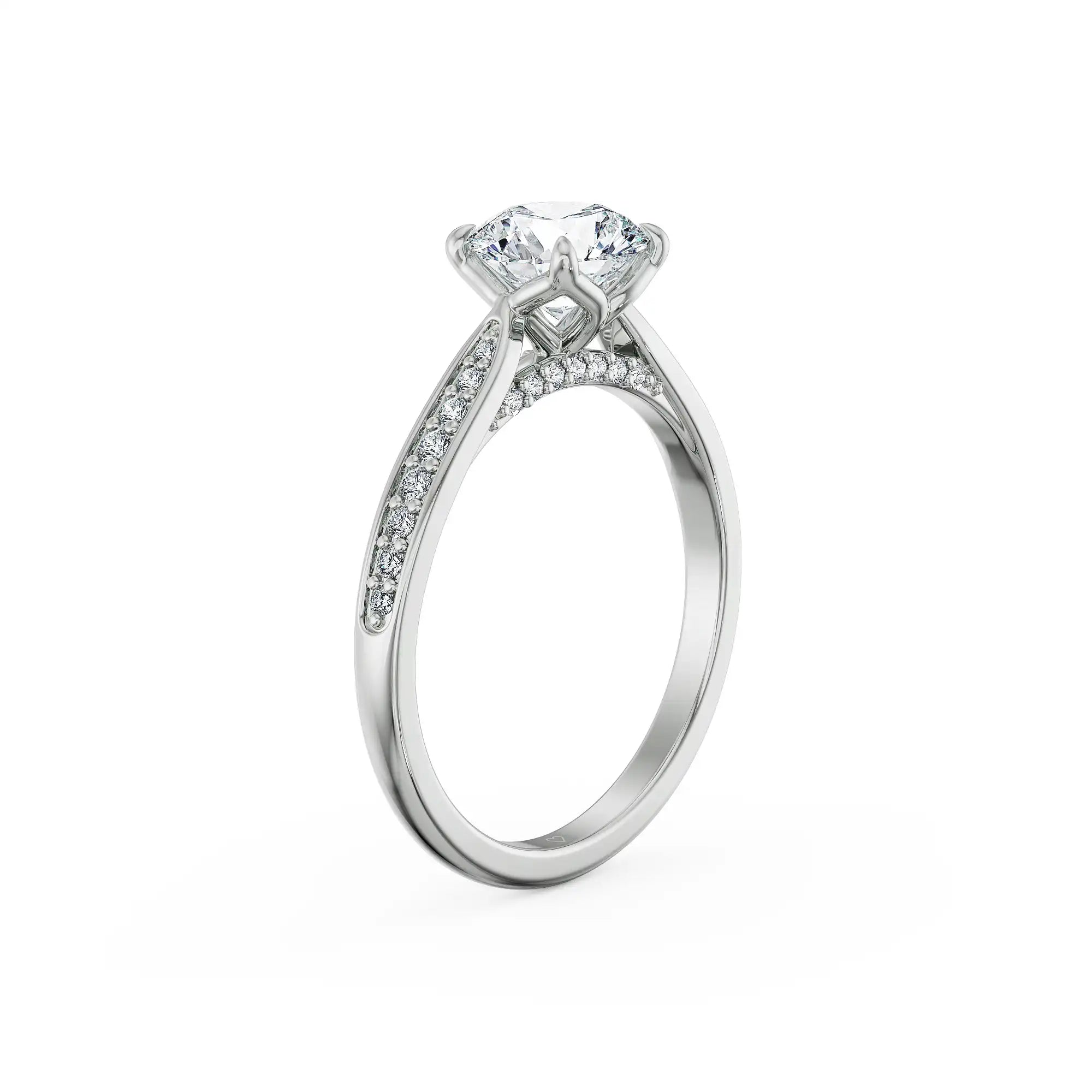 Lumina Hearts & Arrows Lab Grown Diamond Ring
