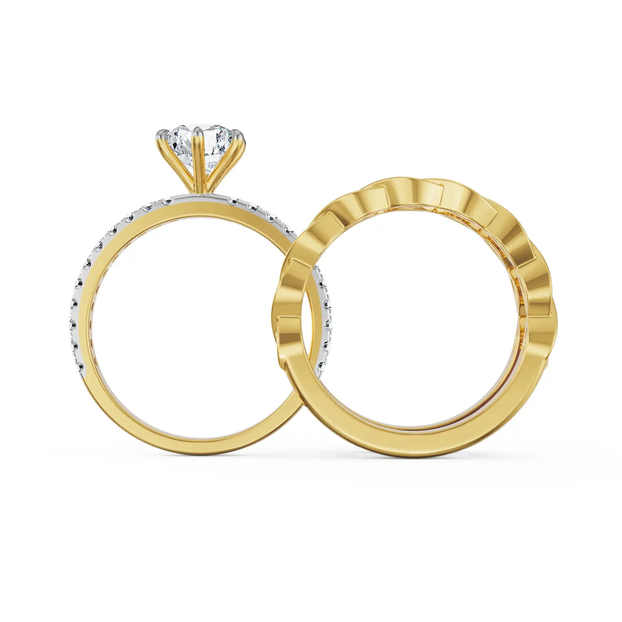 Twinkle Trail Hearts & Arrows Lab Grown Diamond Ring