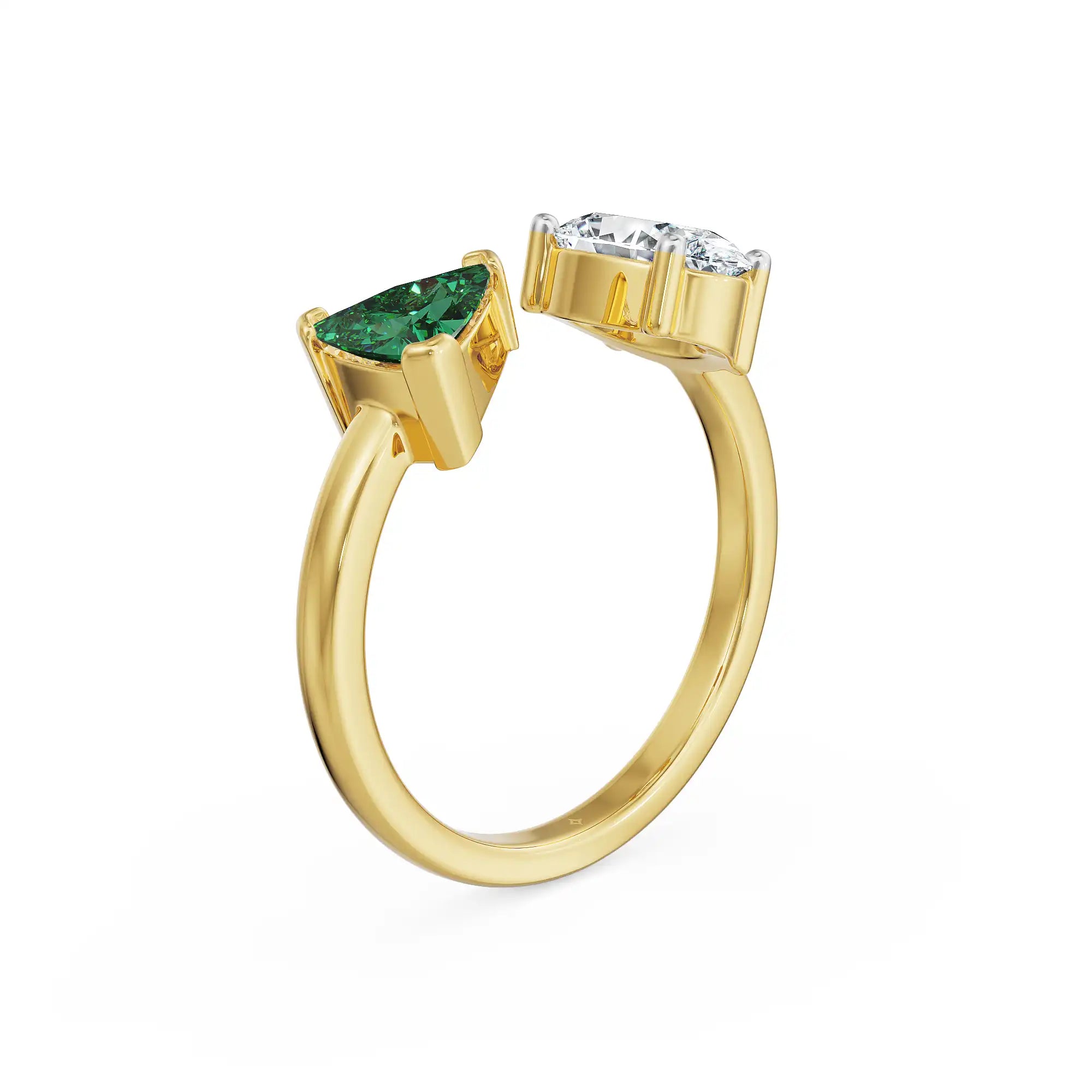 Curve Crush Lab Grown Diamond Ring