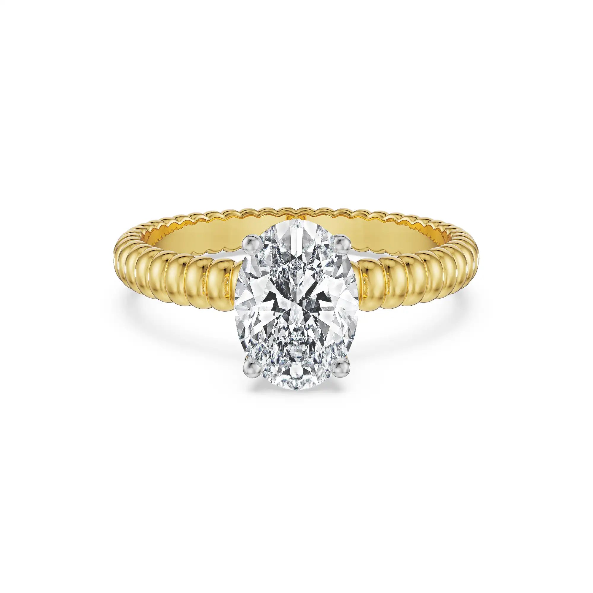 Oval Brilliance Lab Grown Diamond Ring