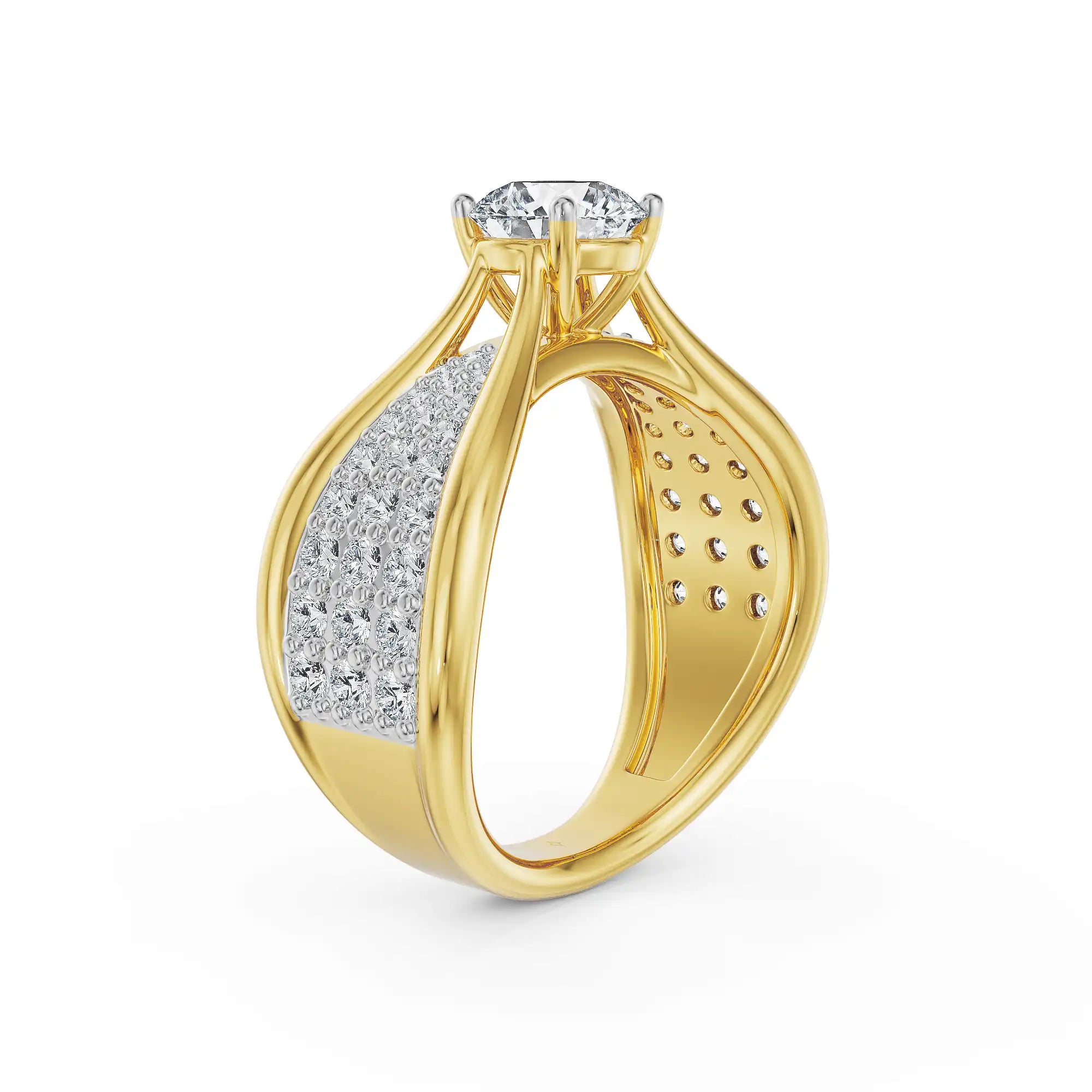 Queen Lab Grown Diamond Bridal Ring