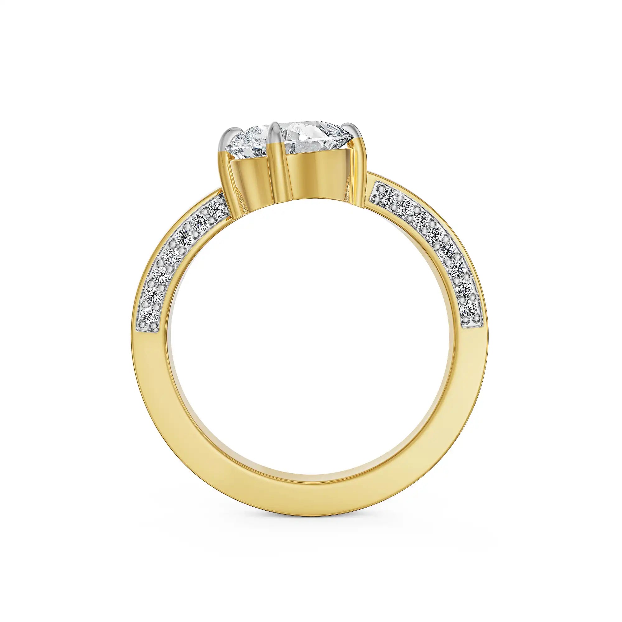 Nyra Twist Lab Grown Diamond Ring