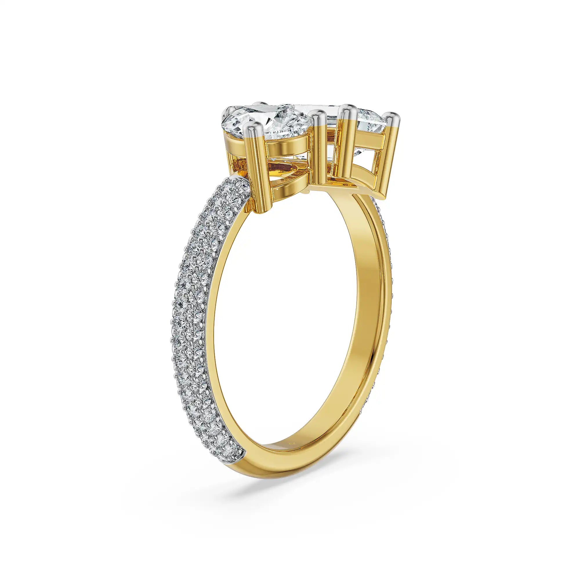 Dual Destiny Lab Grown Diamond Ring