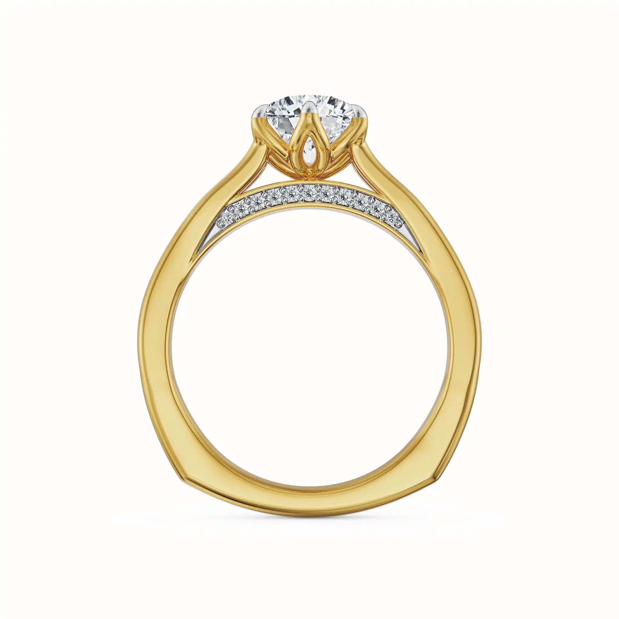 Eterna Oval Lab Grown Diamond Ring