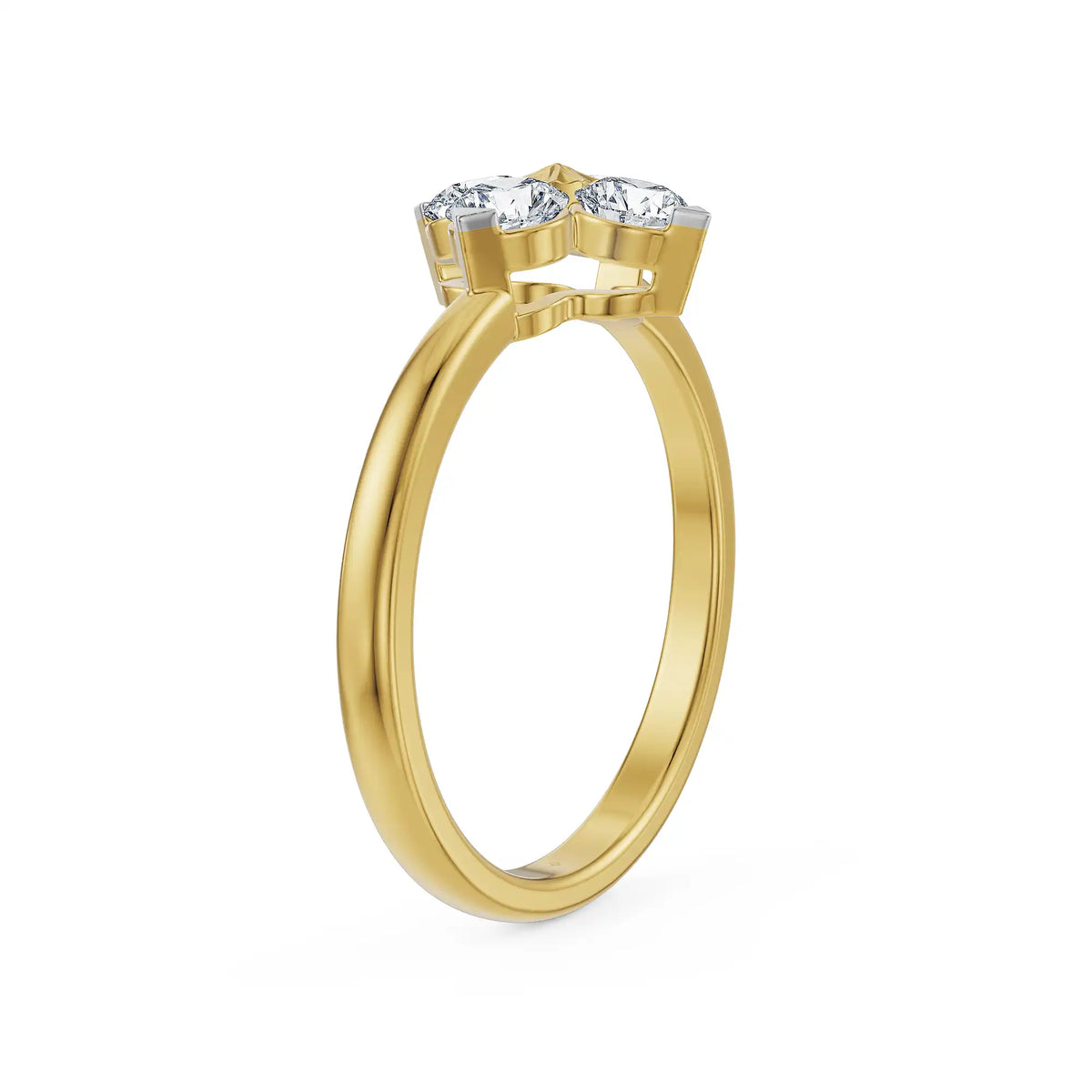 Quartet Lab Grown Diamond Ring