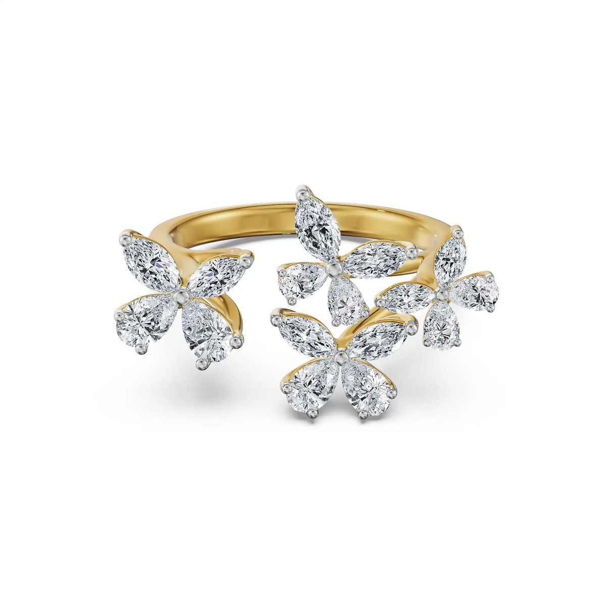 Petal Drift Lab Grown Diamond Cocktail Ring