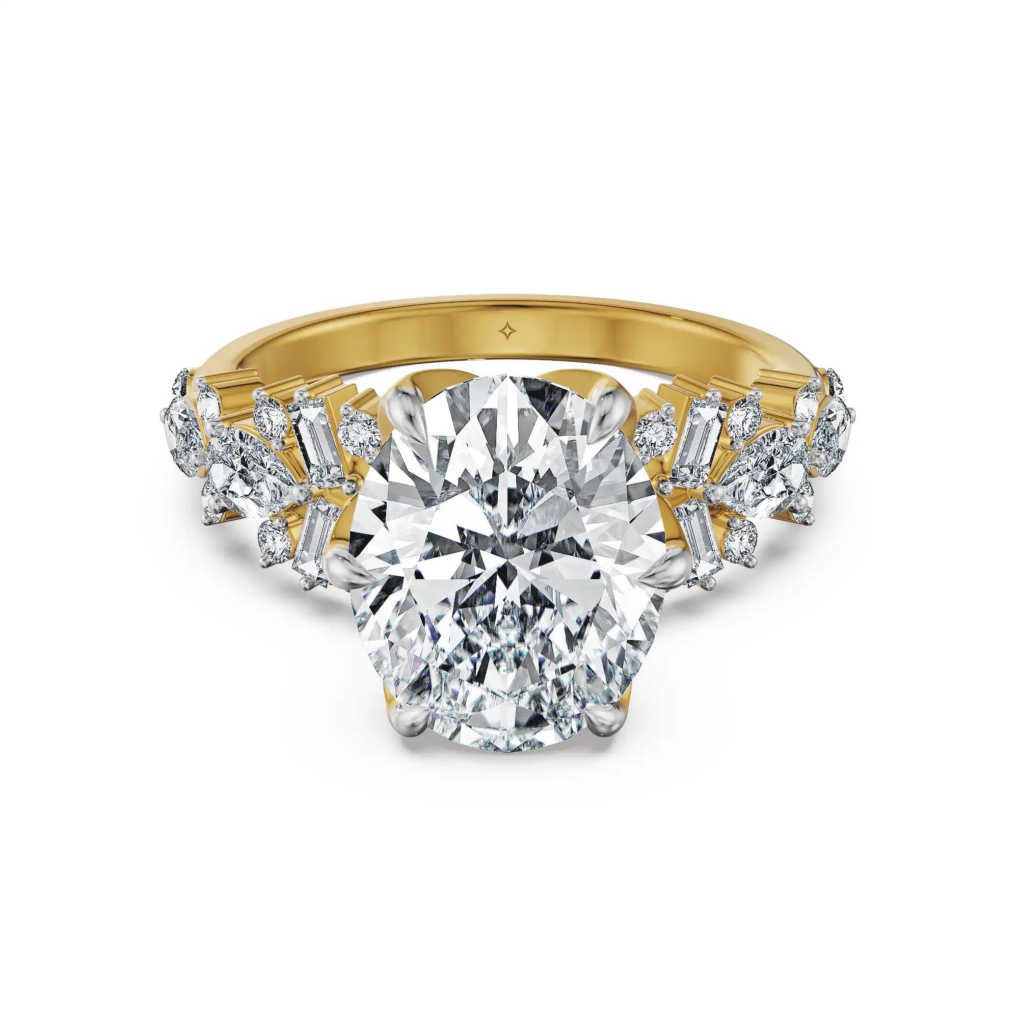 Oval Majesty Lab grown Diamond Ring