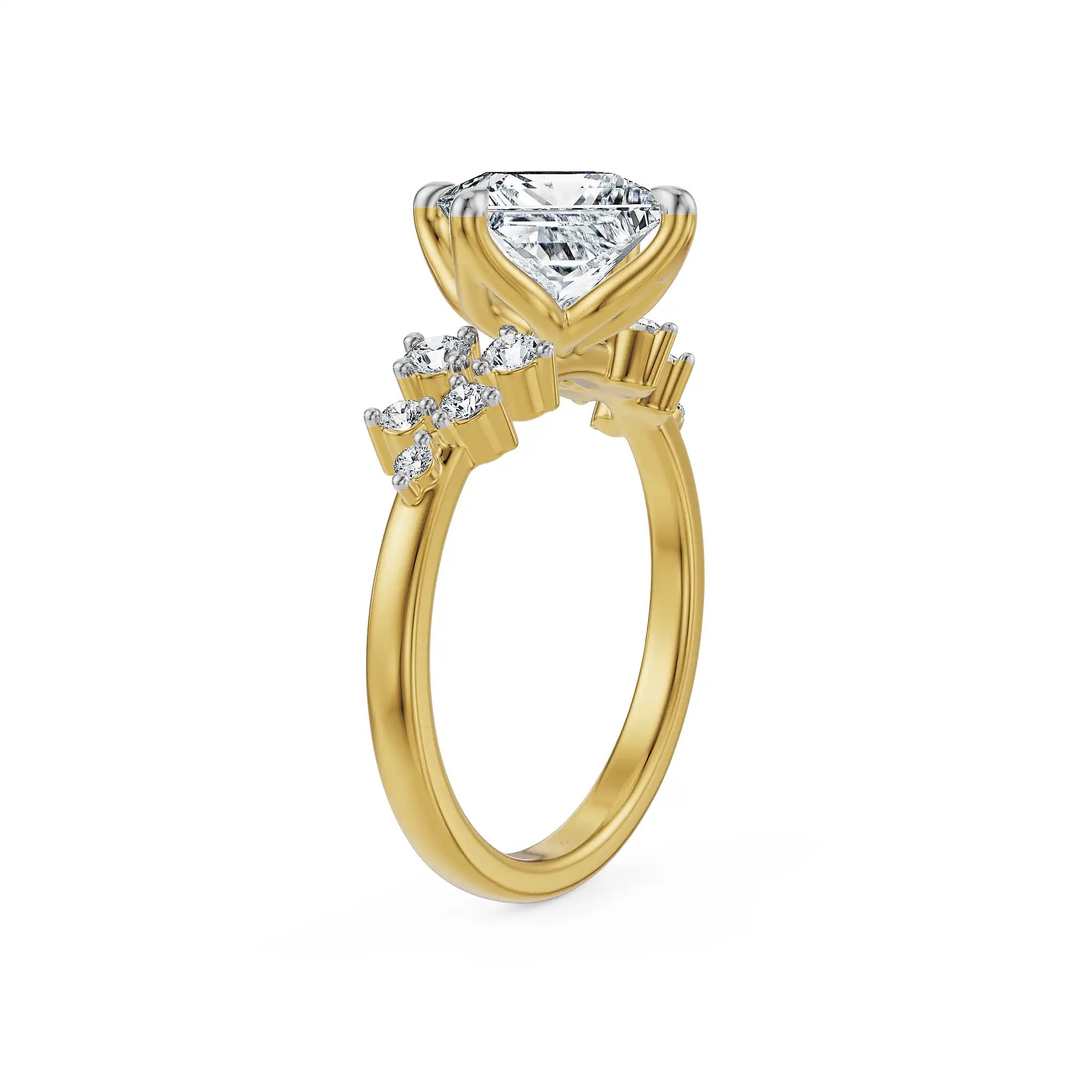 Princess Elan Lab Grown Diamond Ring