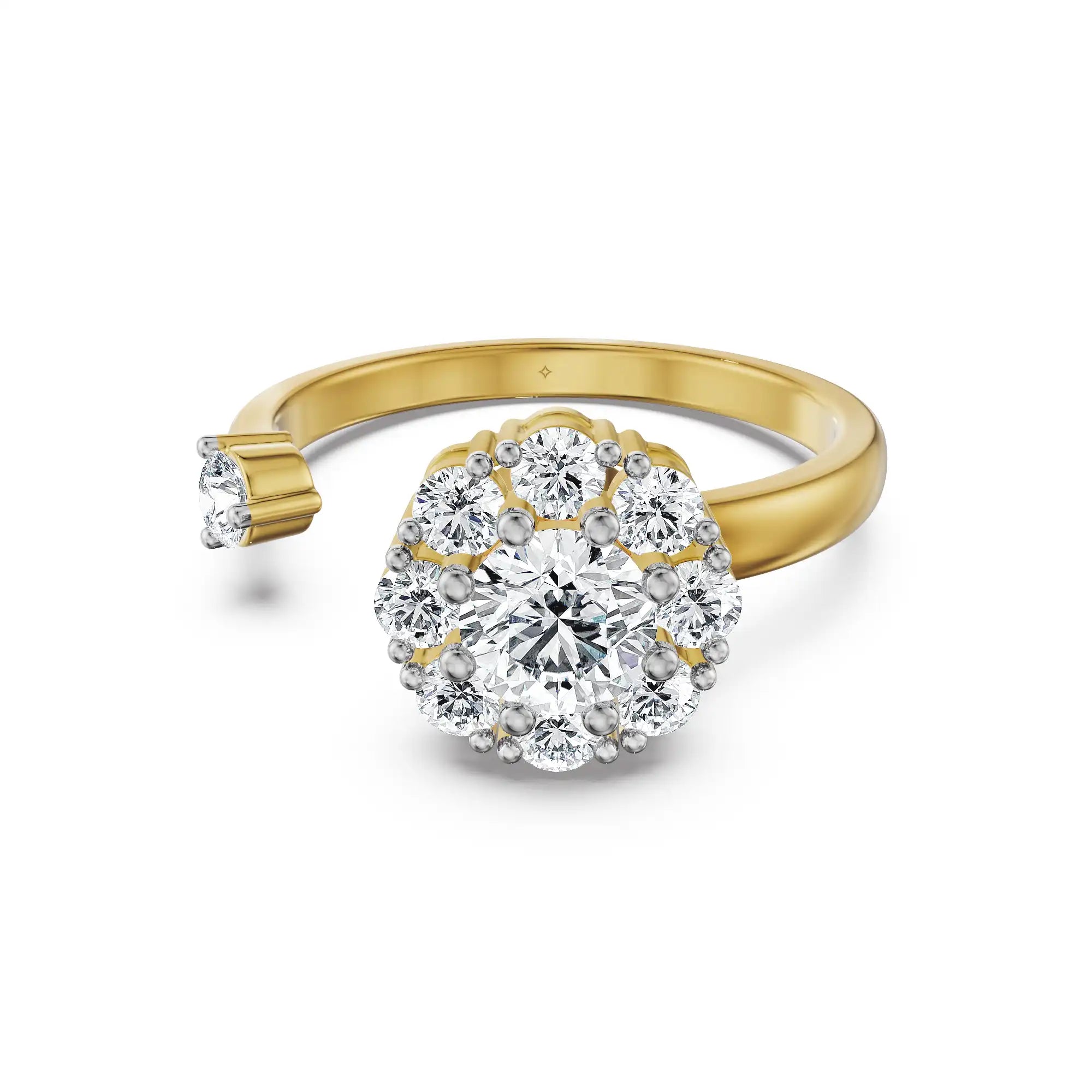 Rotating Radiance Lab Grown Diamond Ring