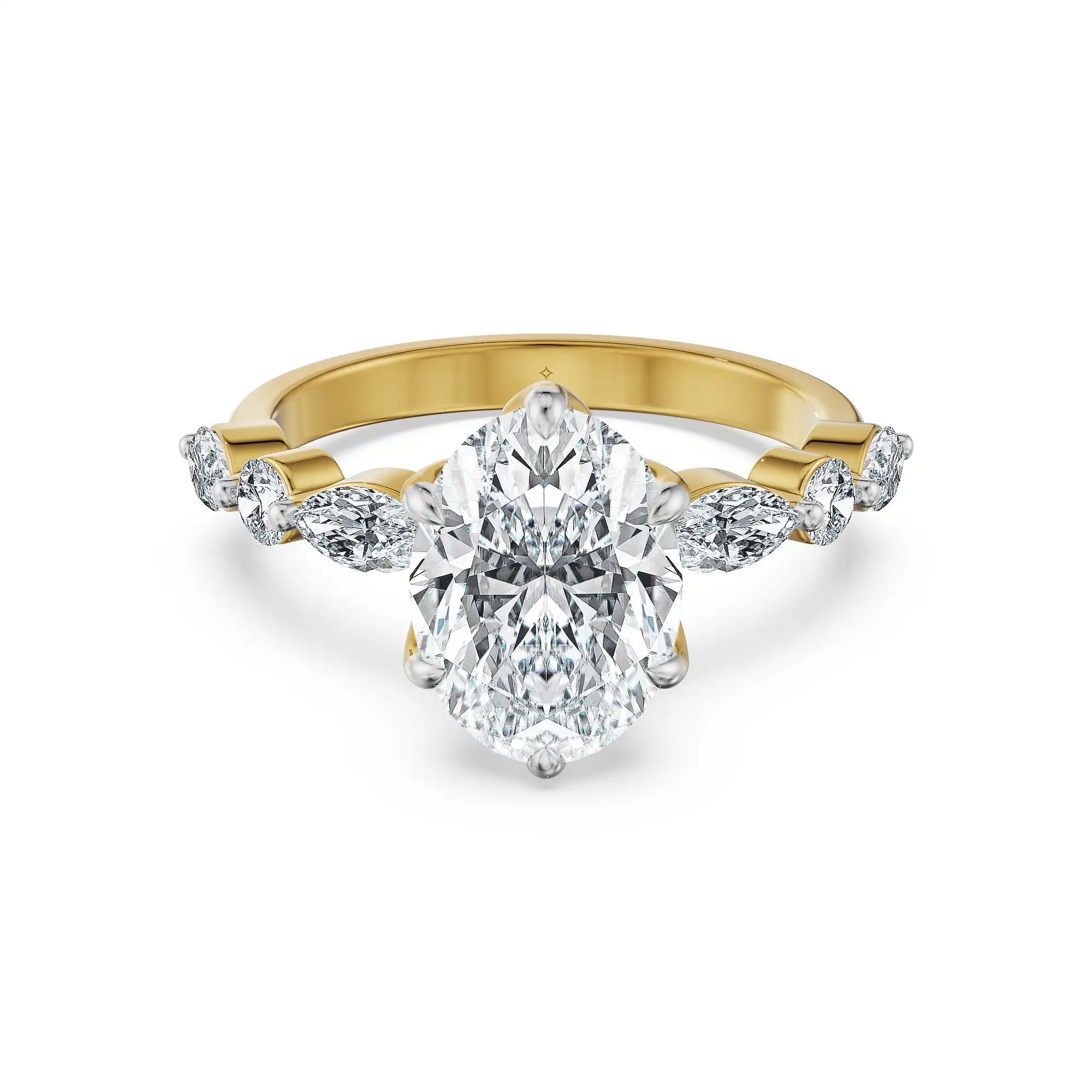Elara Radiance Lab Grown Diamond Ring