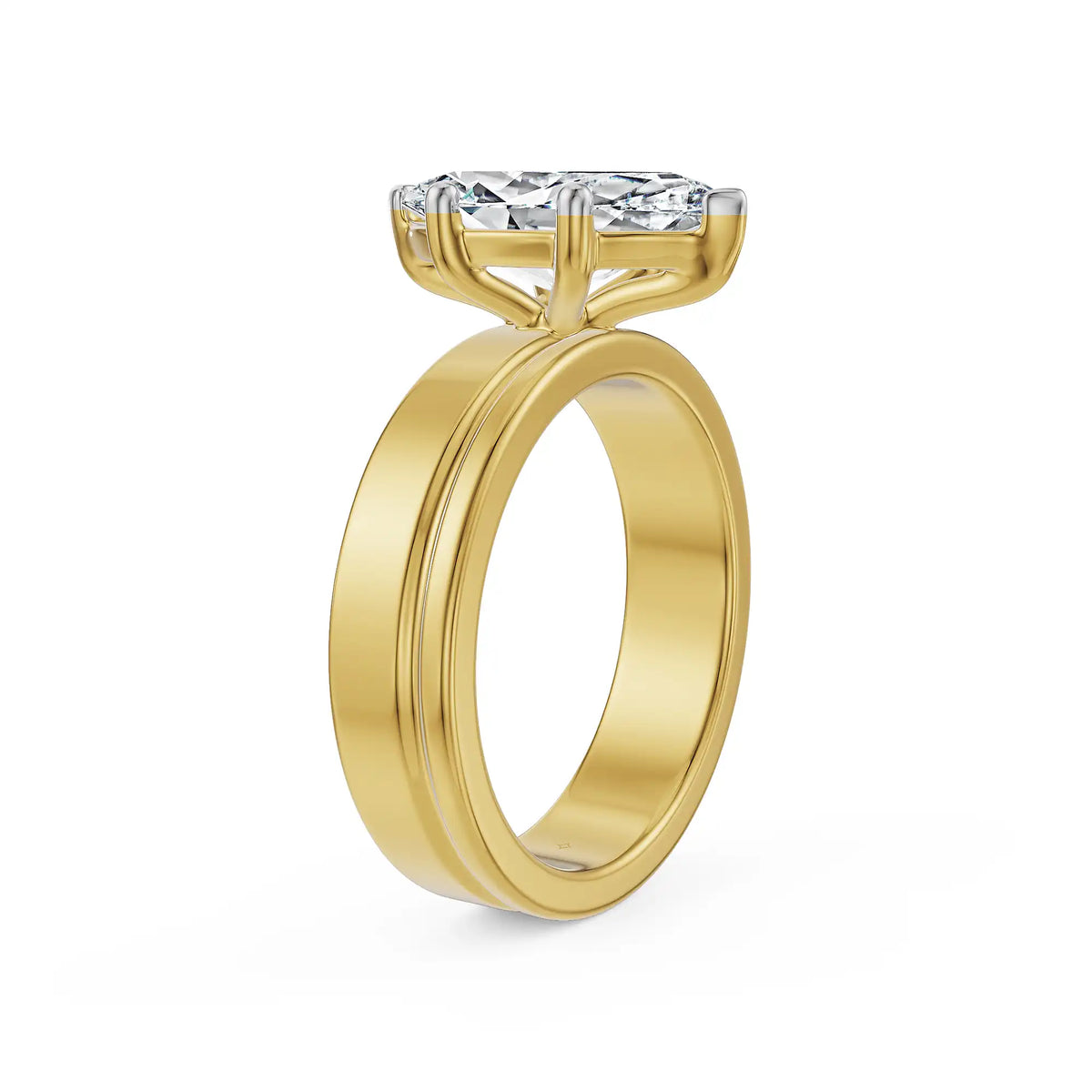 3 CT Marquise Lab Grown Diamond Ring