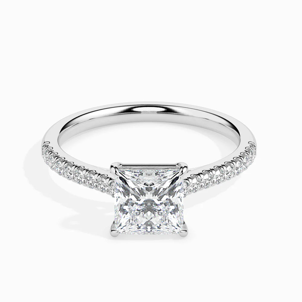 Princes Cut Solitaire Ring_in_stock