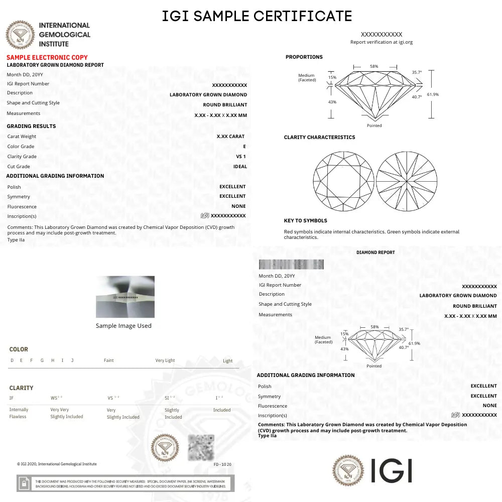 2 CT Trillion Lab Grown Diamond Pendant