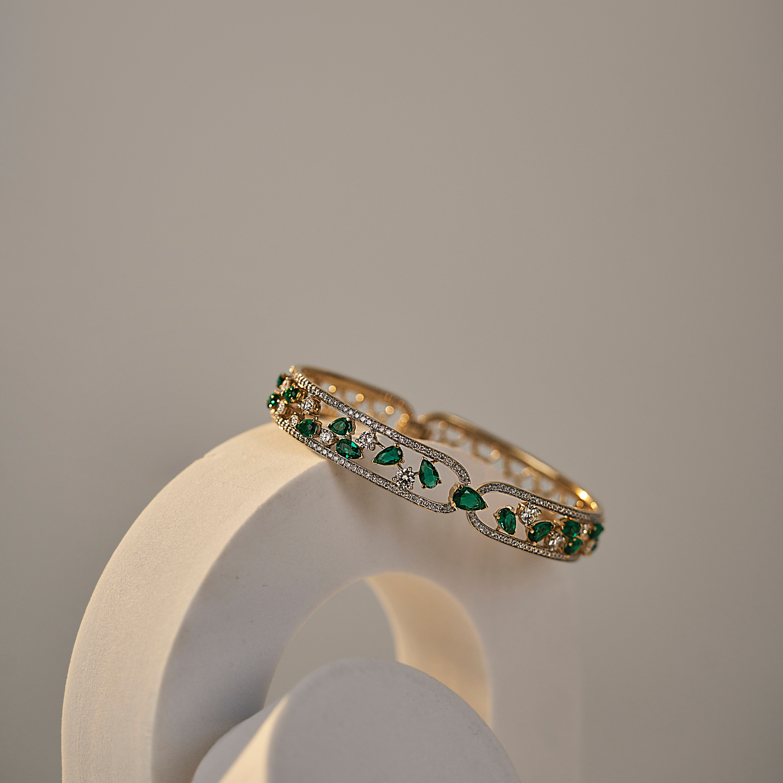 Tracy Emerald Lab Grown Diamond Bracelet