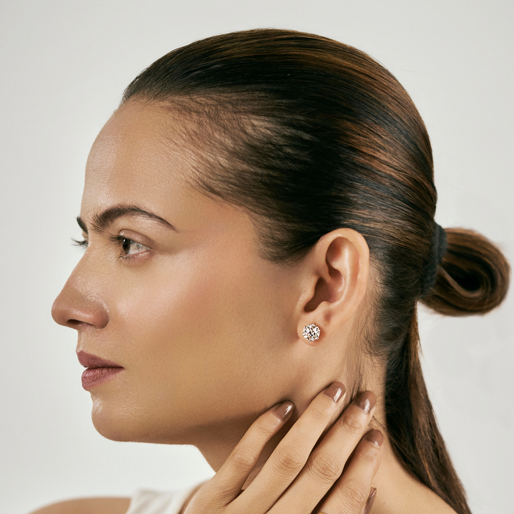 2 CT Versatile Lab Grown Diamond Solitaire Studs