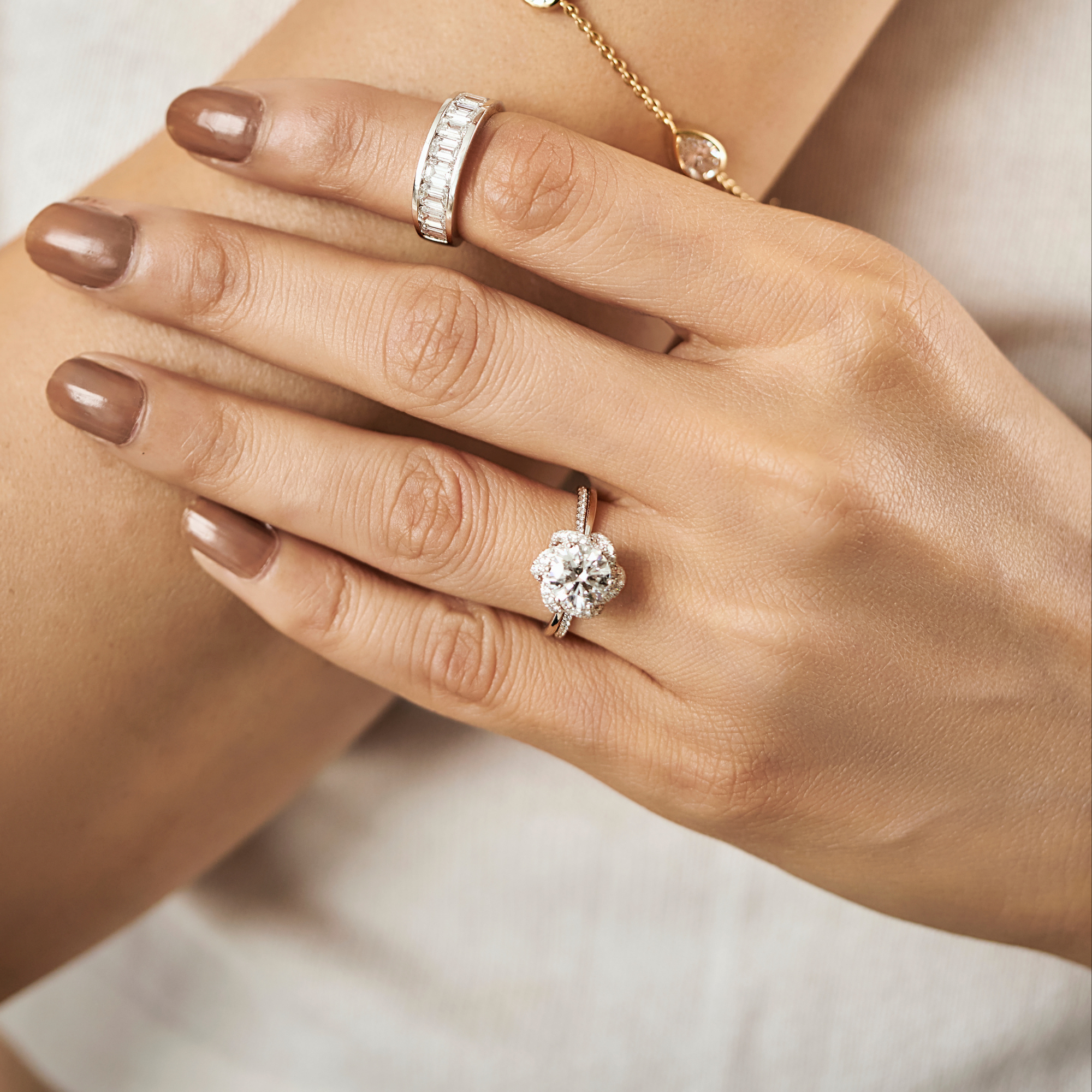 Entwine Lab Grown Diamond Ring