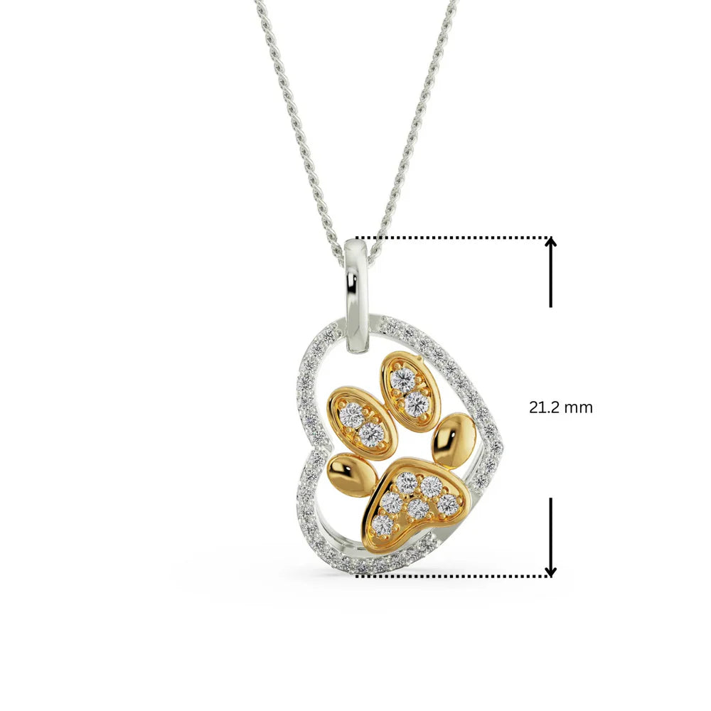 Diamond Dog Paw Pendent_in_stock