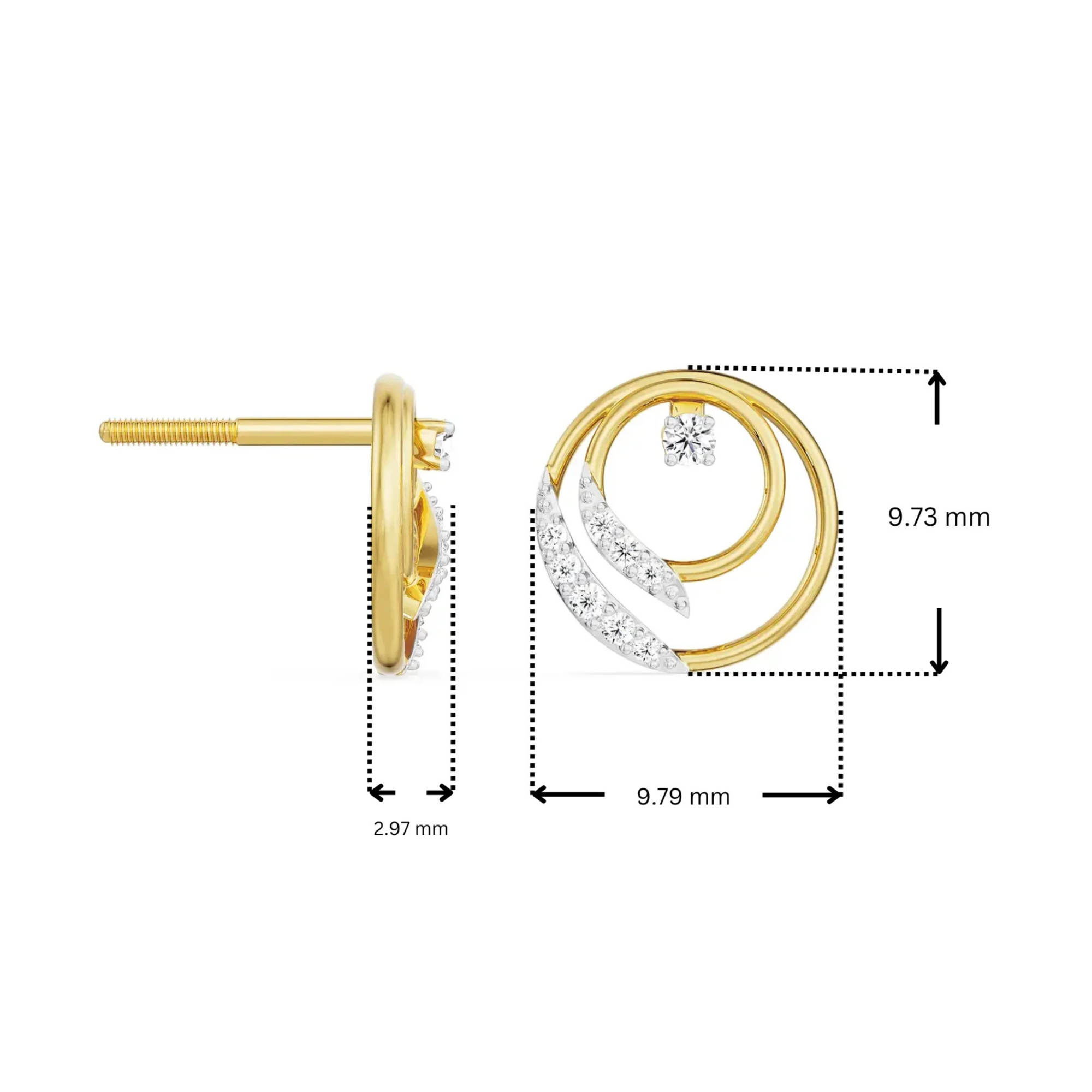 Luminiscent Lab Grown Diamond Earrings