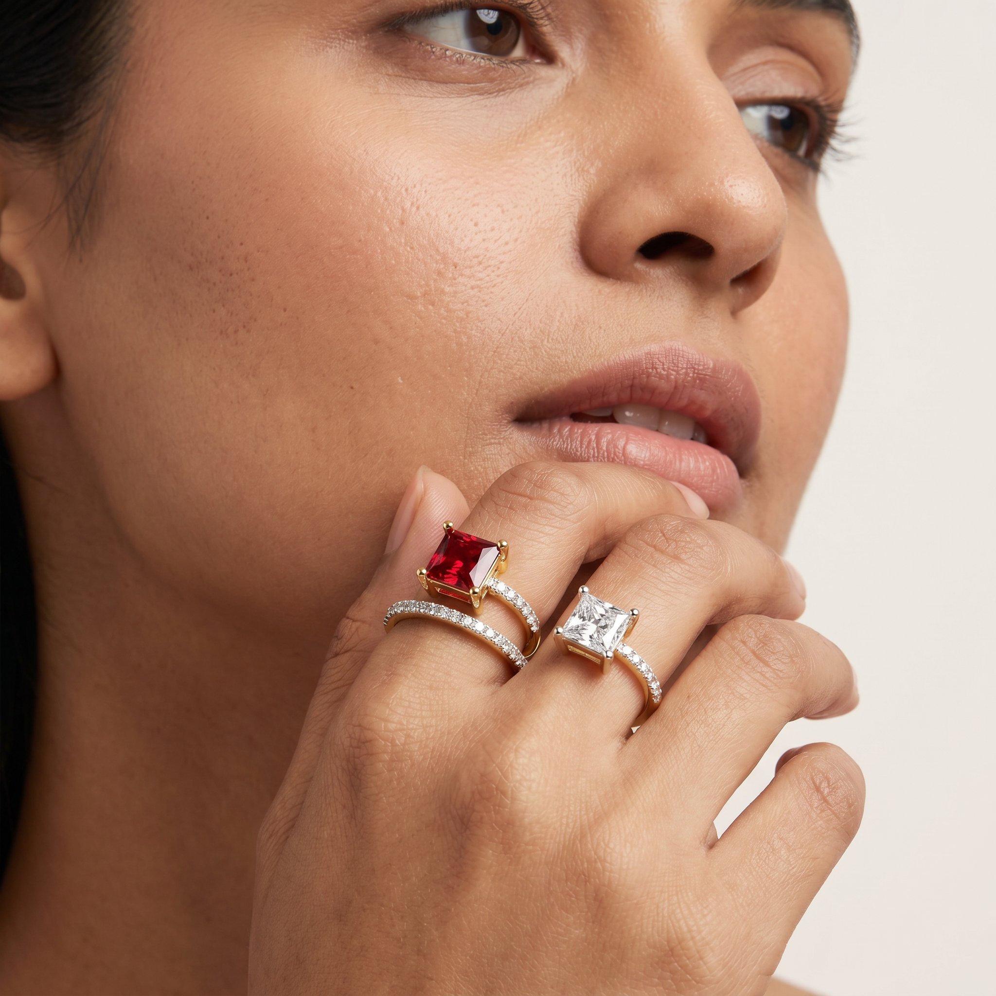 Midnight Mischief Lab Grown Diamond Ring