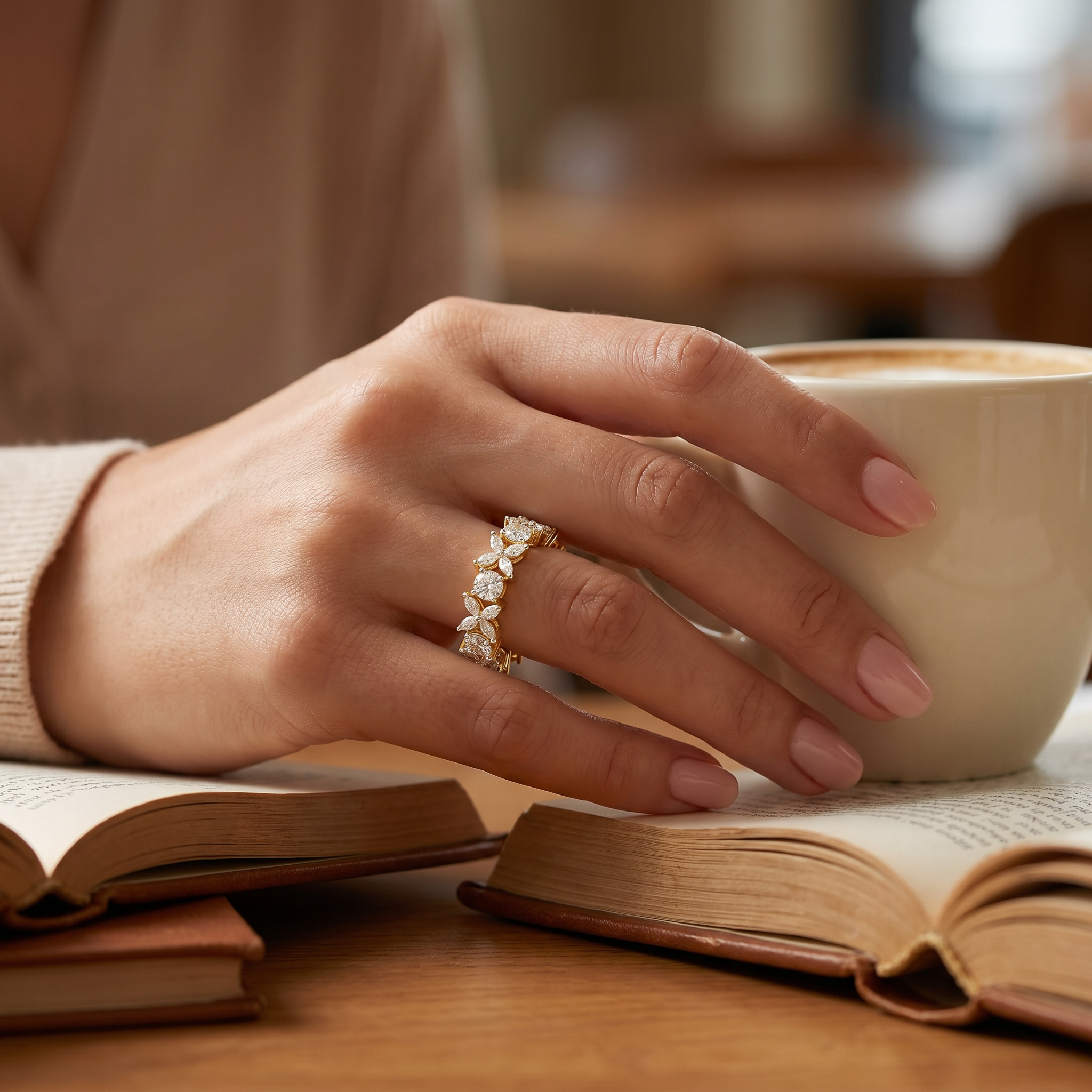 Aurora Luxe Lab Grown Diamond Ring