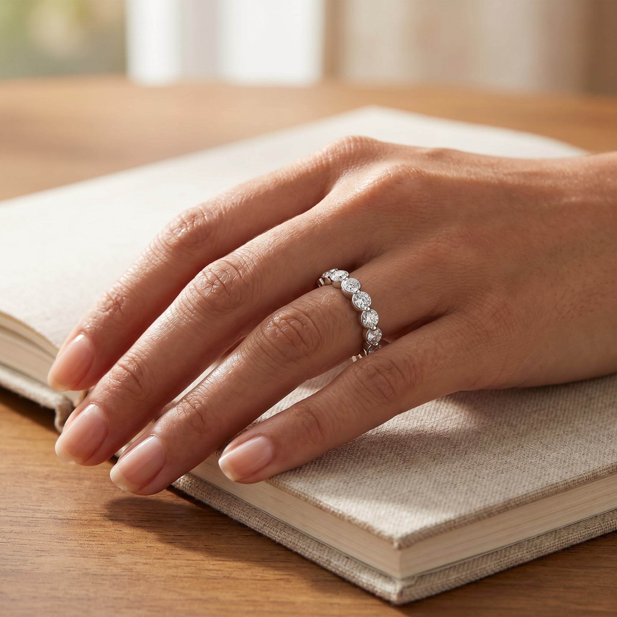 Eternity Stackable Lab Grown Diamond Band