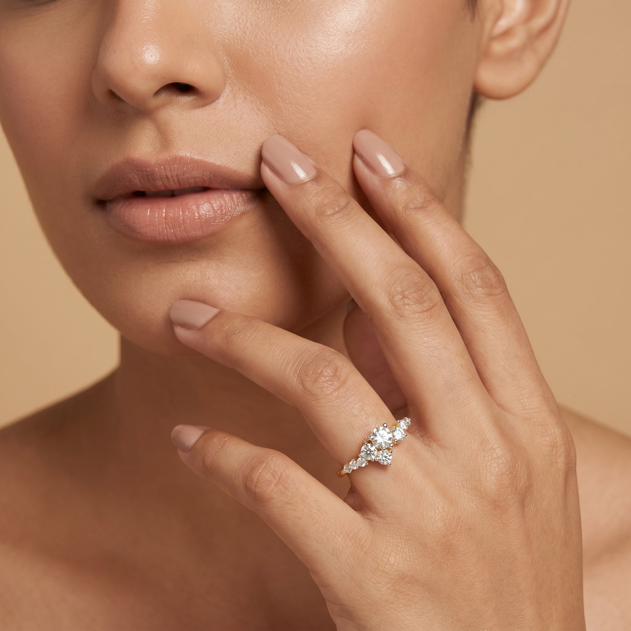 Artistic Flair Lab Grown Diamond Ring